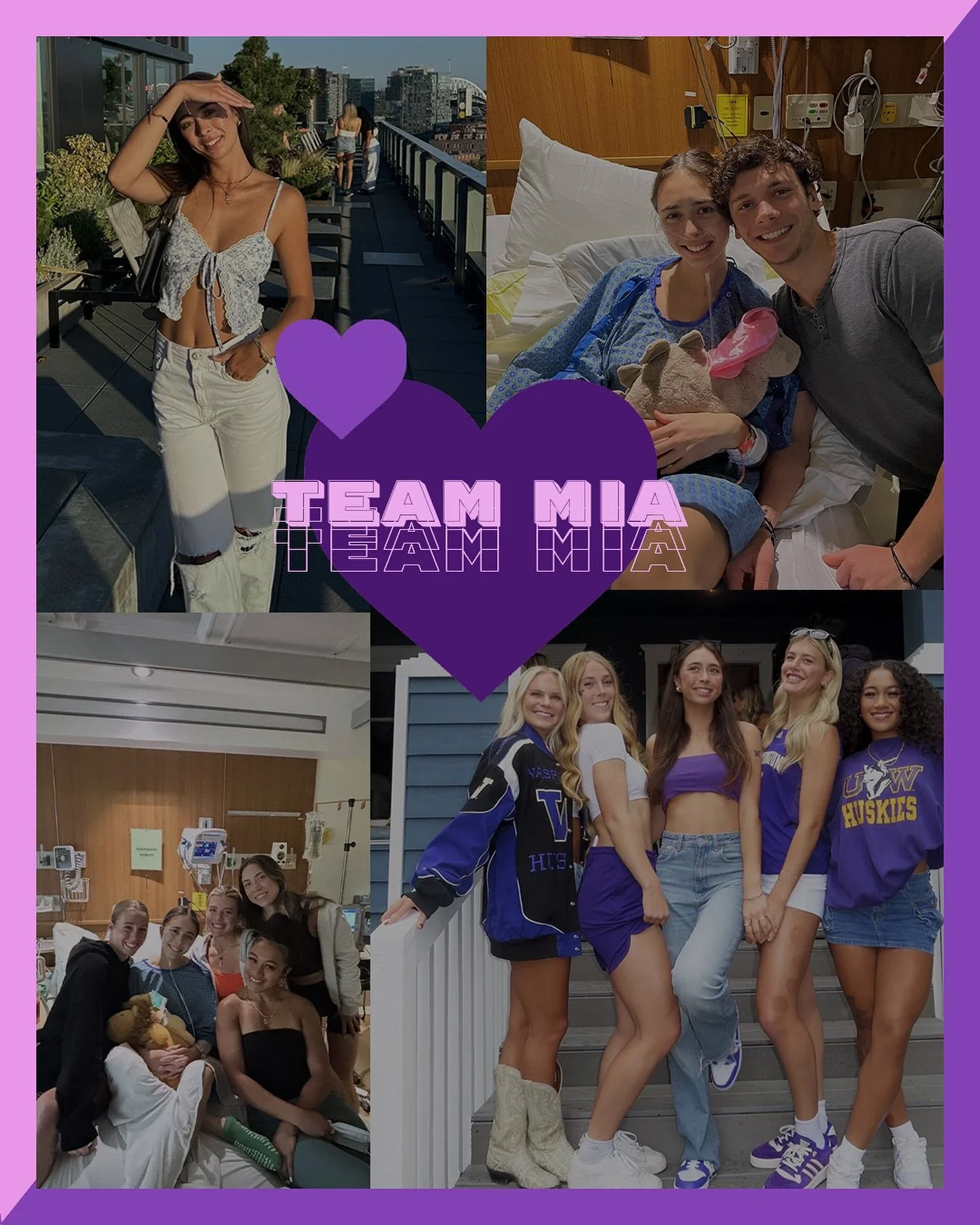 Mia Hamant is one of the kindest, most genuine people we’ve had the chance to work with. She always brings good energy and makes everyone around her feel better.
She is a Division 1 soccer player at the University of Washington who was recentl