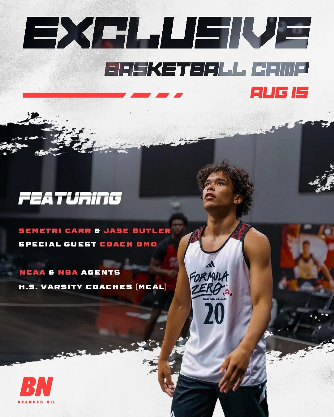 Spots are almost gone.
Our Branded NIL Basketball Camp (Aug 15–16) is built for serious hoopers, middle school through 10th grade, ready to work with D1 players and elite coaches.
DM us now to lock in your spot — and check out our websit