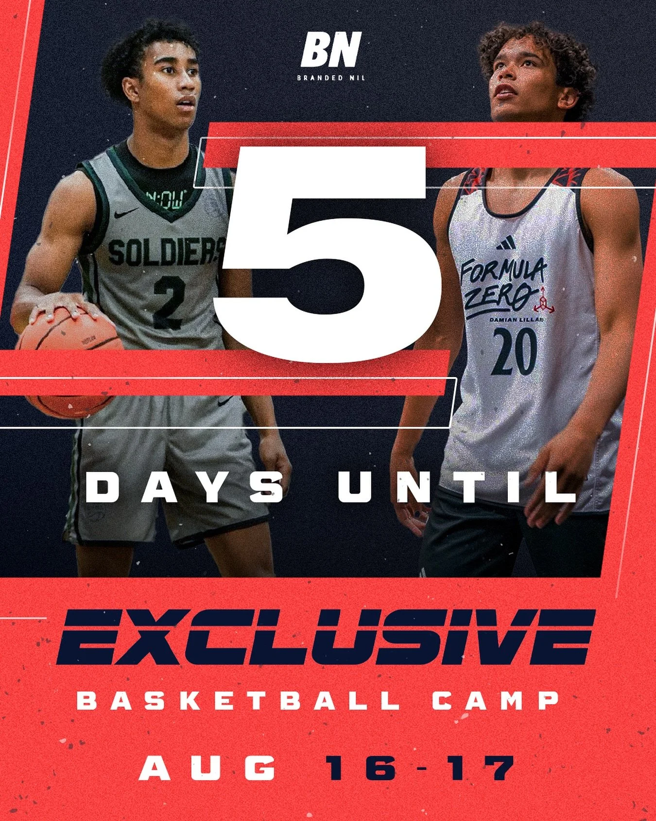 β³ 5 days ‘til game time. Let’s work. ππ₯ #brandednil #bayarea #hoop #exposure #community