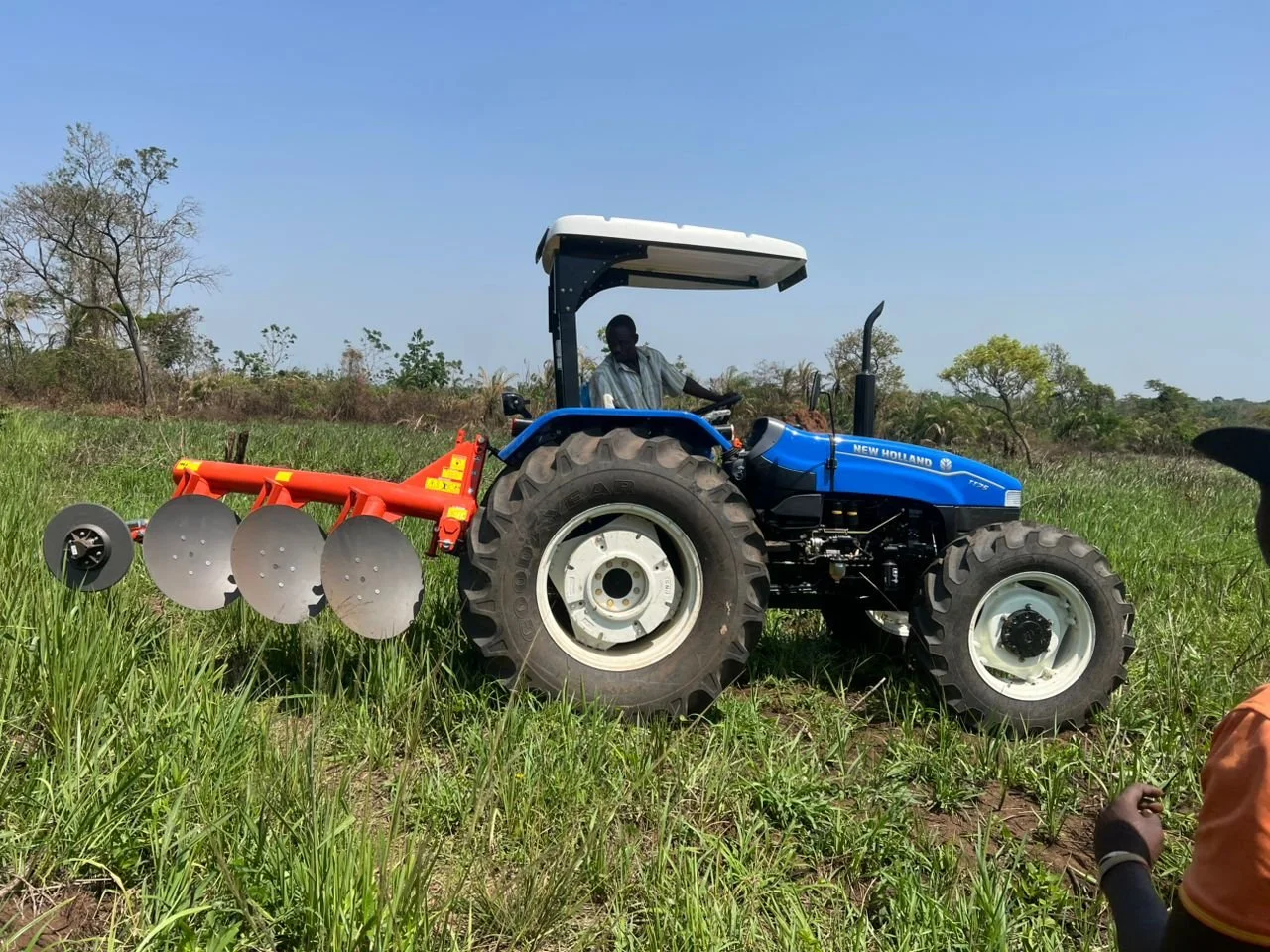 Purchase tractor implements and trailer for farming efficiency and growth