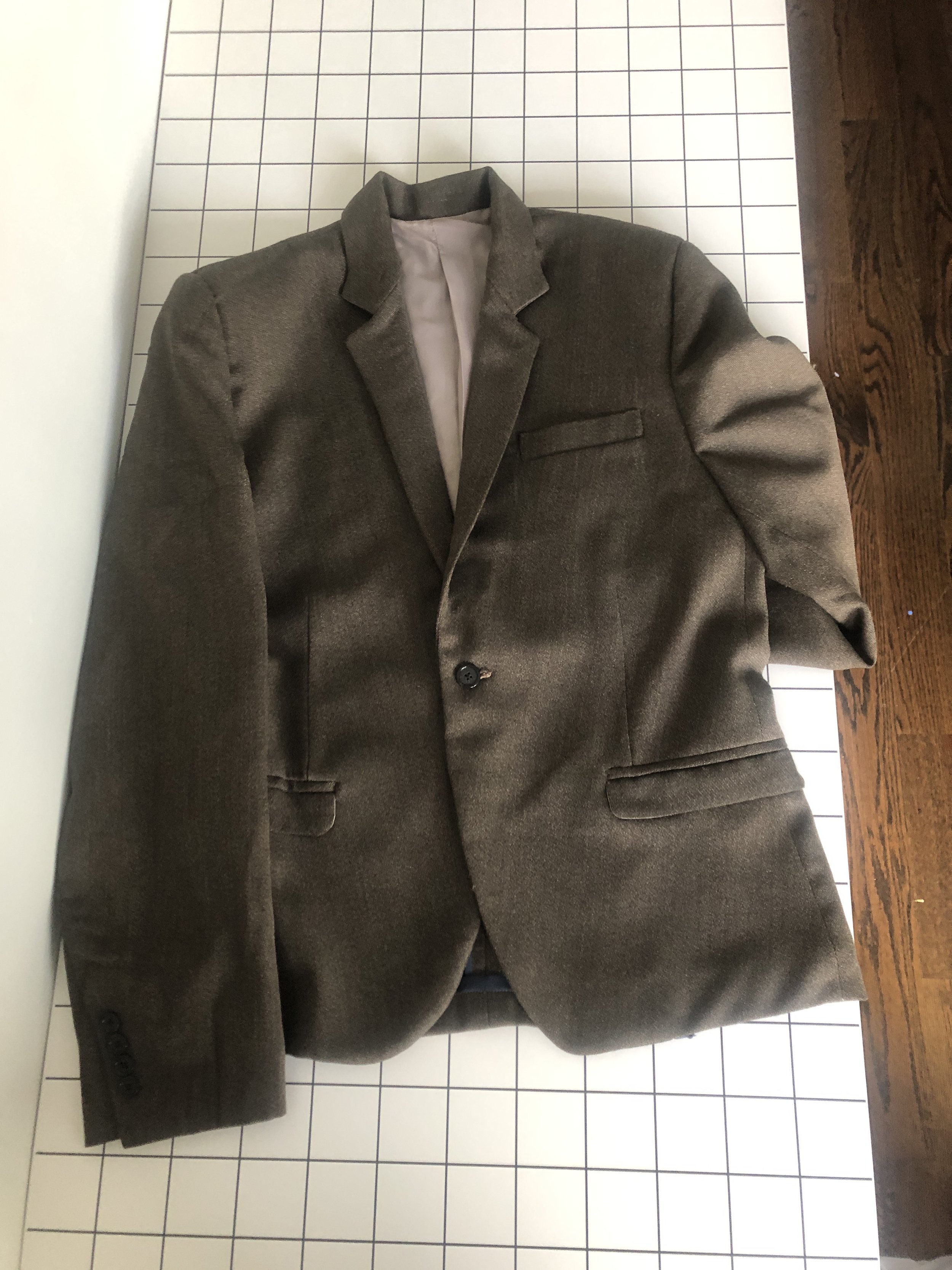 Men's half-lined jacket