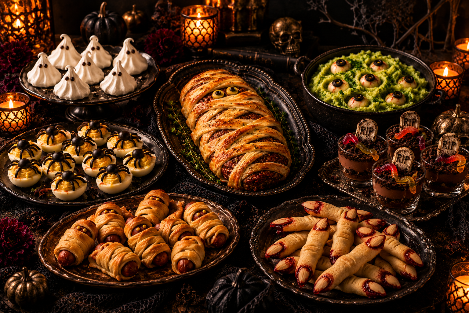 Halloween Party Food Recipes for Your Next Mystery Night