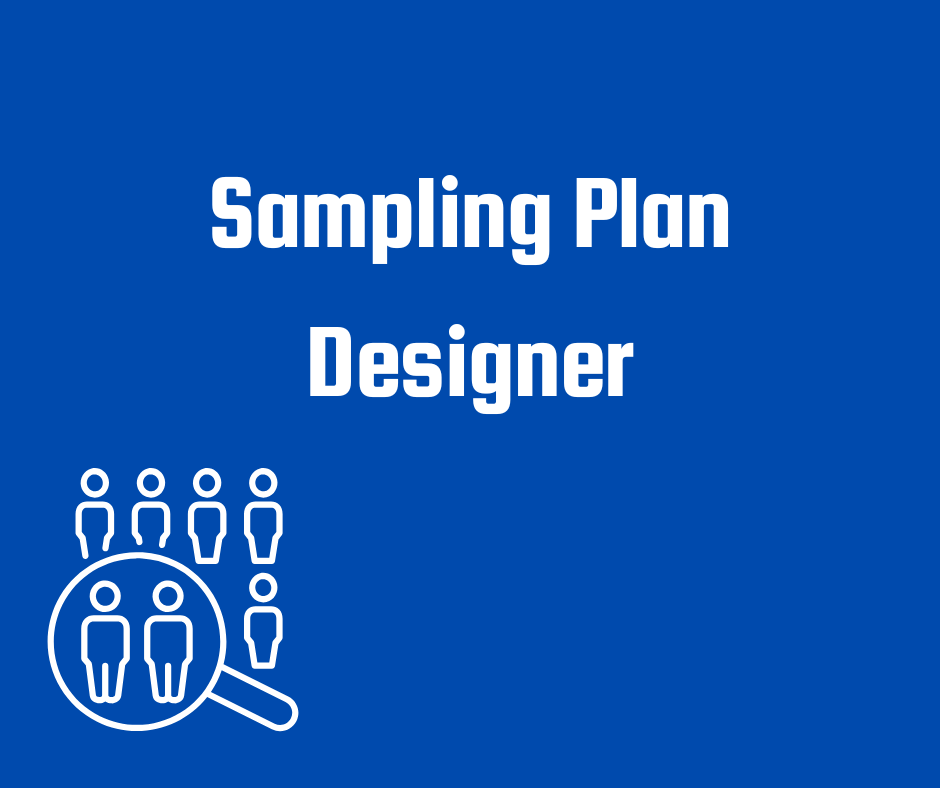 Sampling Plan Designer