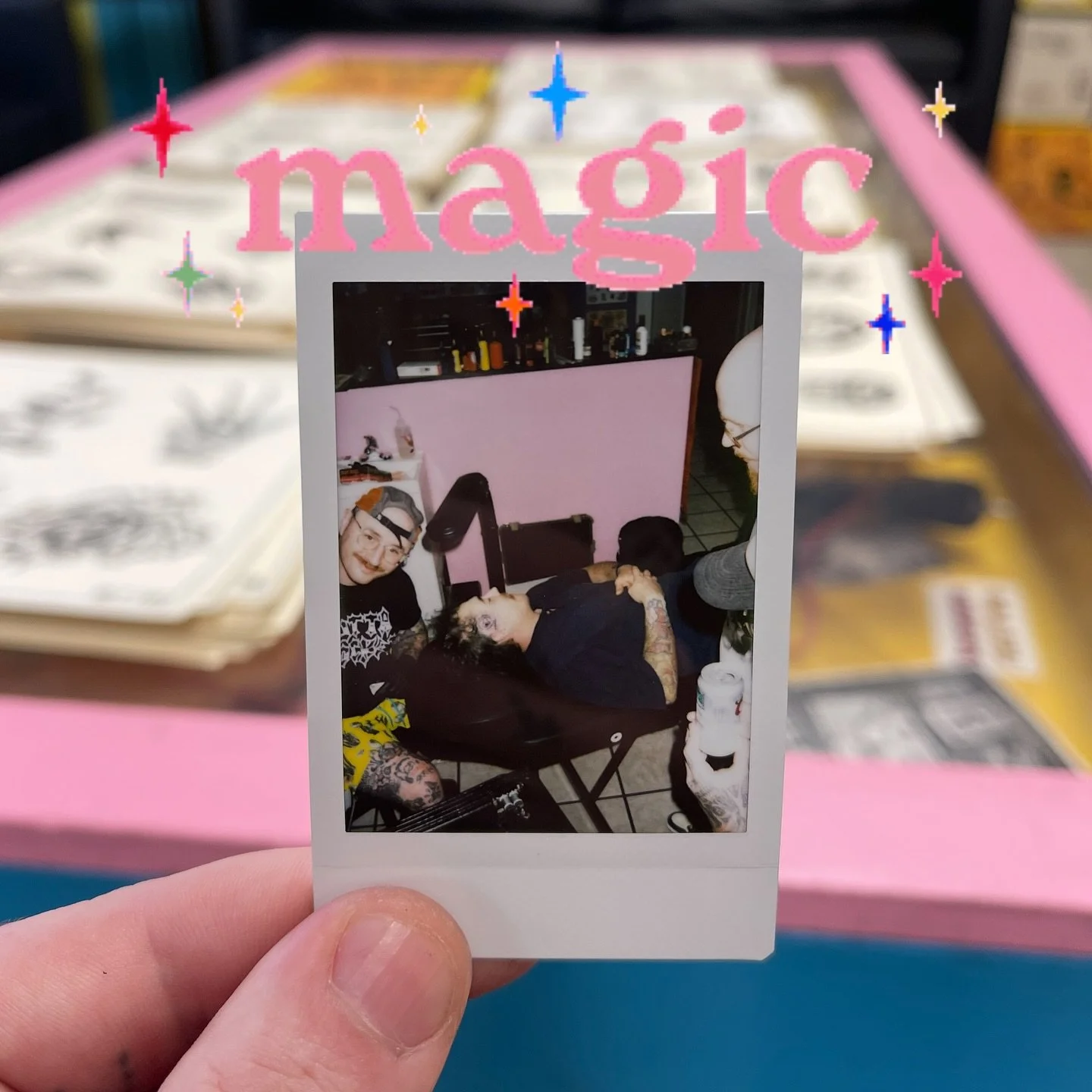 ✨Beyond Magic✨
Thank you @tattoo.folklore for the best time every time! 
@superxcowboy @ritualsofdisgust @regdaddyy @hellshumbler @ze.ro.co.ol @pgtattooer 
Also awesome meeting
@rumseytattoo @benfiction @amongflies 
#livelaughlove #godsfavrword