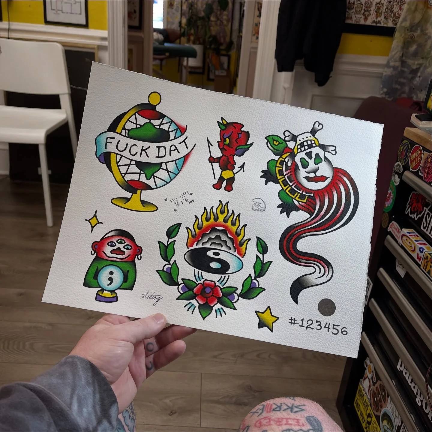 Oh you do Jiu-jitsu beat my fucking ass real quick 
@sweetandsourtattoo