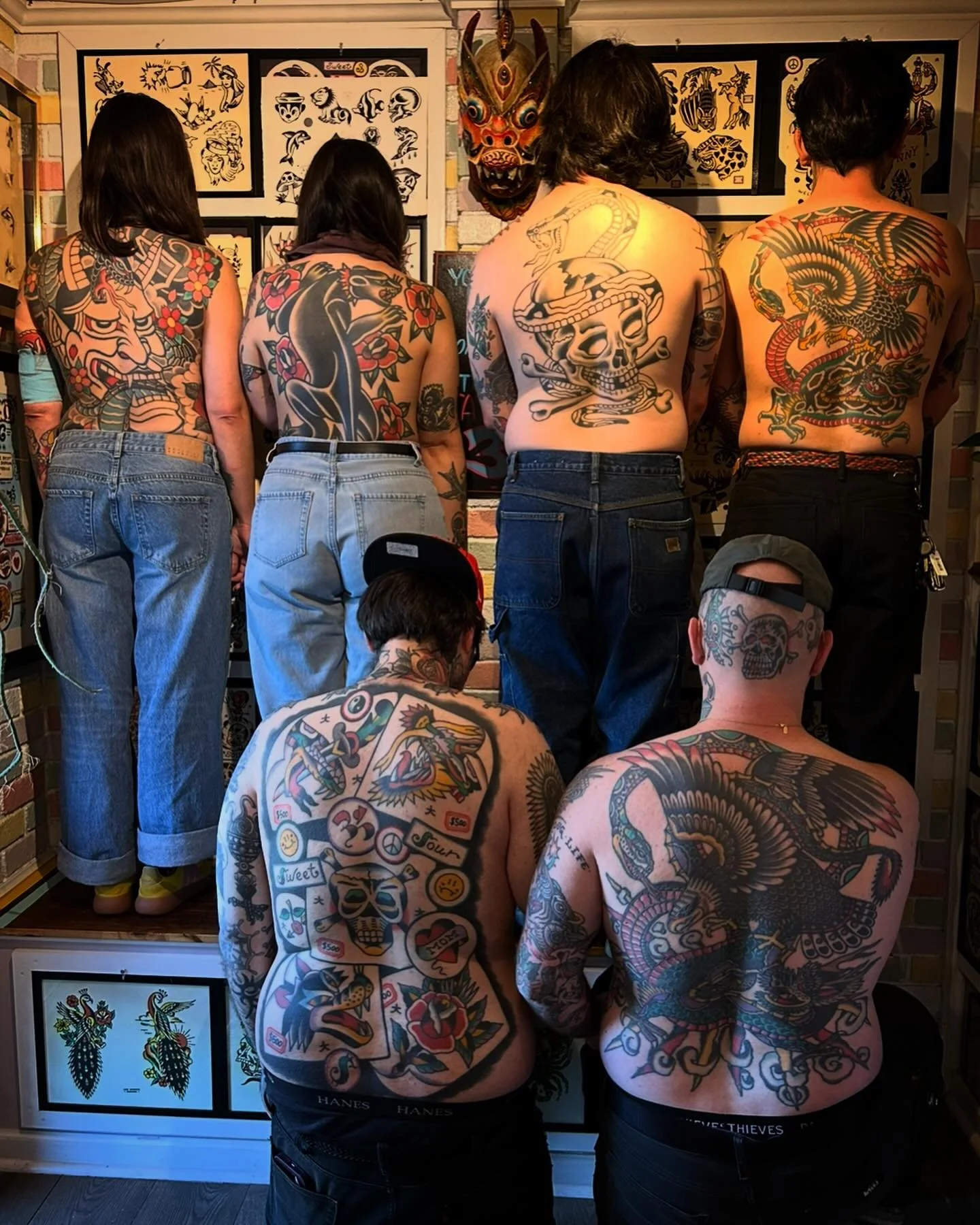 BLACK FRIDAY 2025!!! Here&rsquo;s some finished and in progress backs I was fortunate enough to get a picture of today, and a few new tattoos and a healed on spotted. Thank you EVERYONE for such an amazing turnout! The tattoo magic was more alive tha