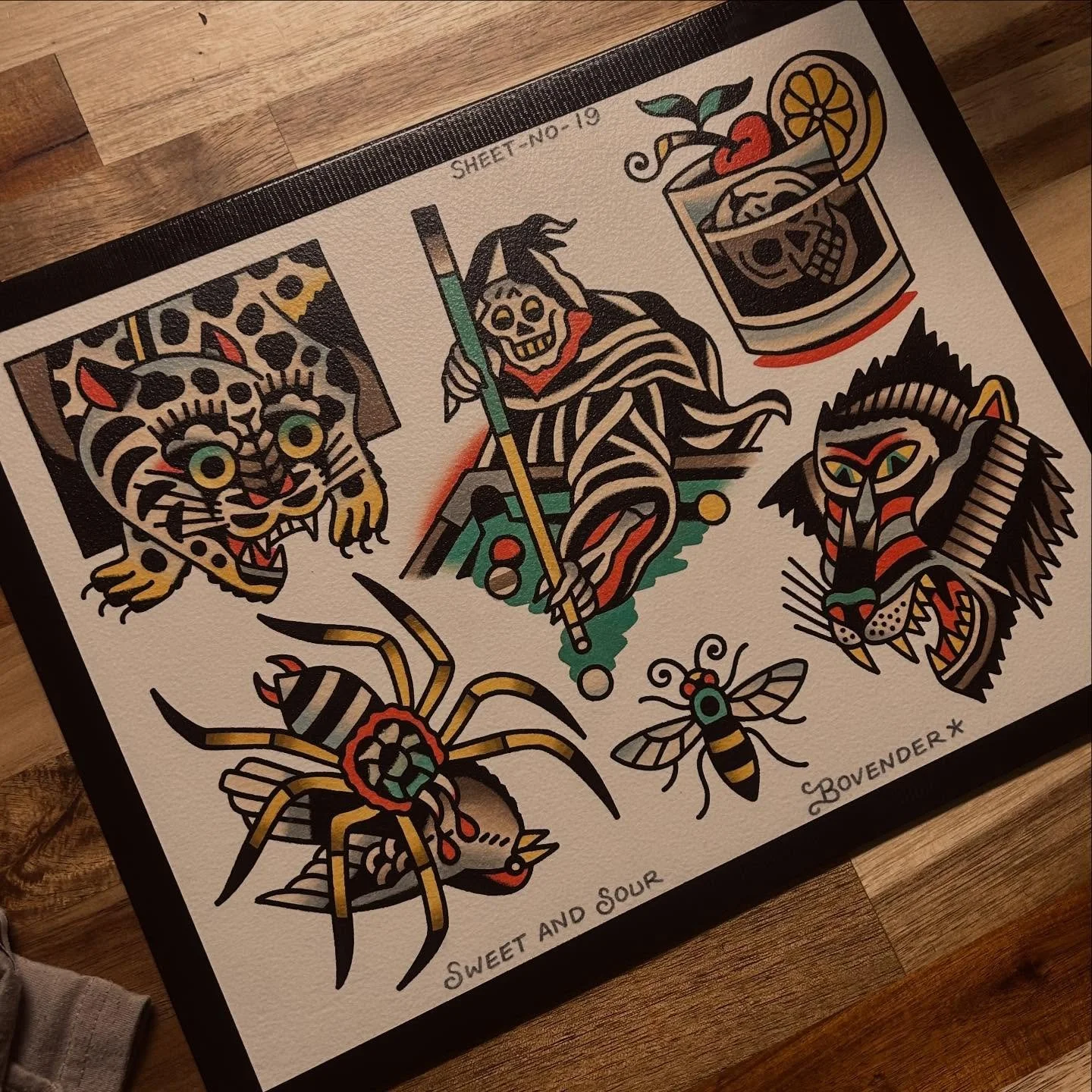 TAKING WALK-INS TODAY!! @sweetandsourtattoo from 11AM-6PM! Come thru and check out all of our hand painted flash and pick your new favorite tattoo 😊 @amigosmfg @kingpintattoosupply #kingpintattoosupply