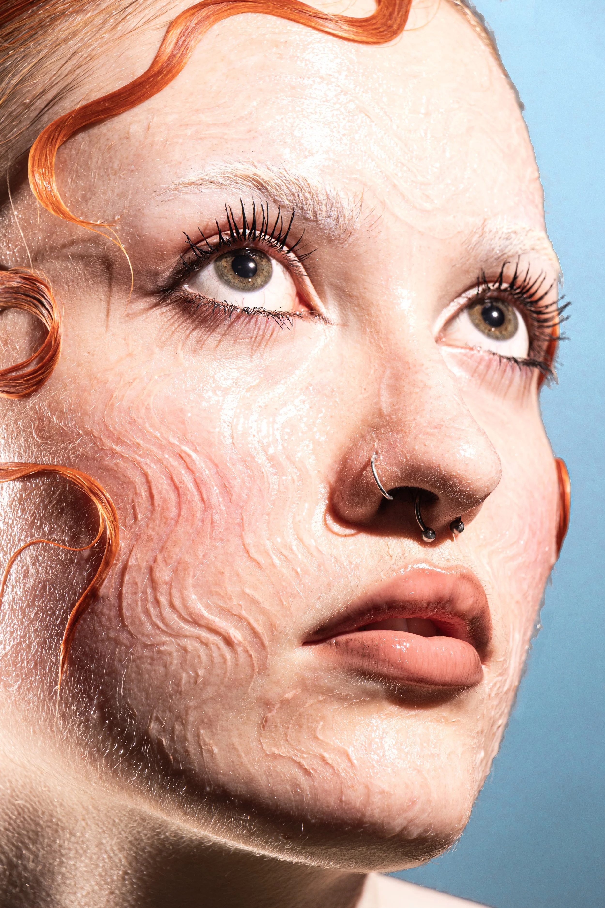 Portrait maquillage cosmétique studio