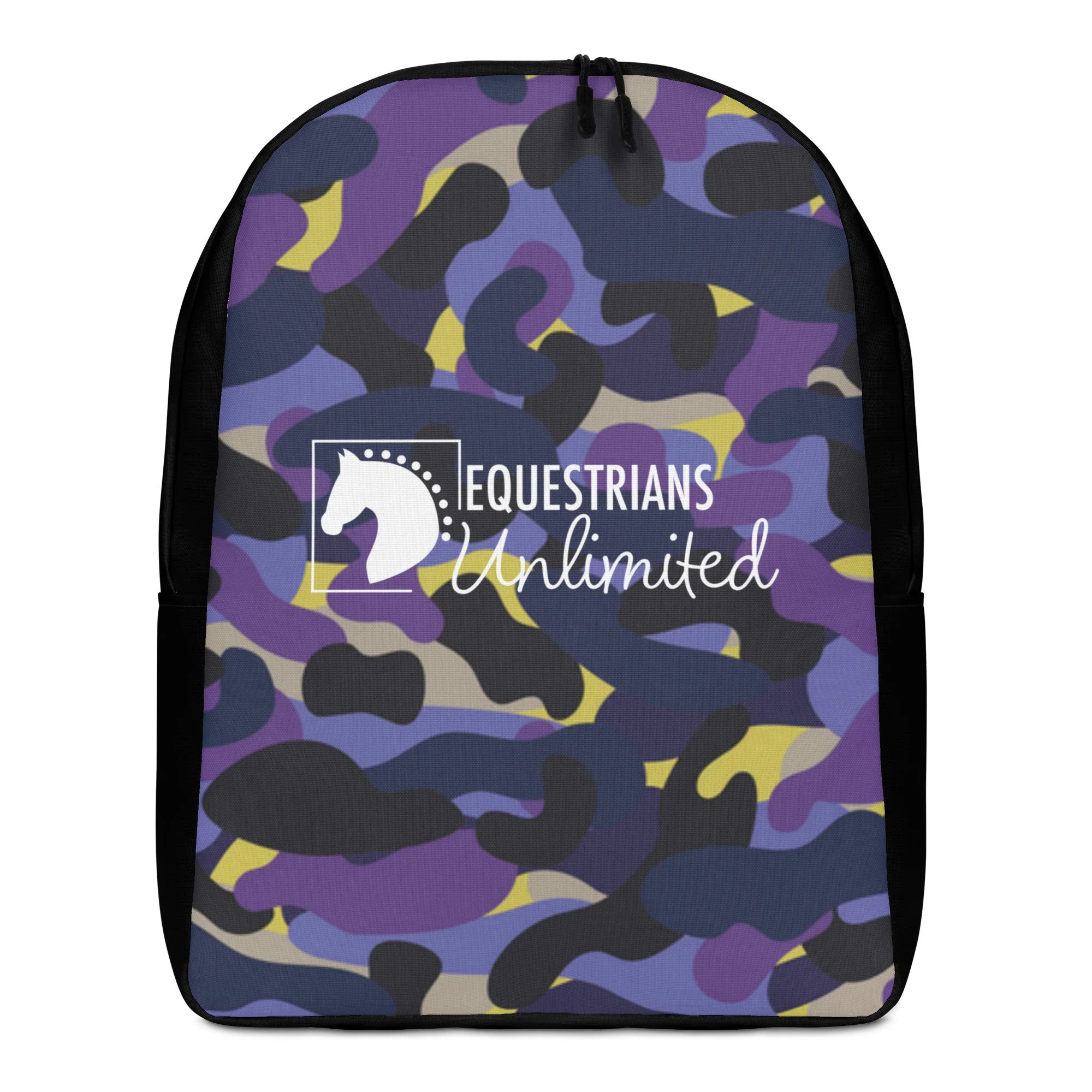 Purple Camo Equestrians Unlimited Backpack