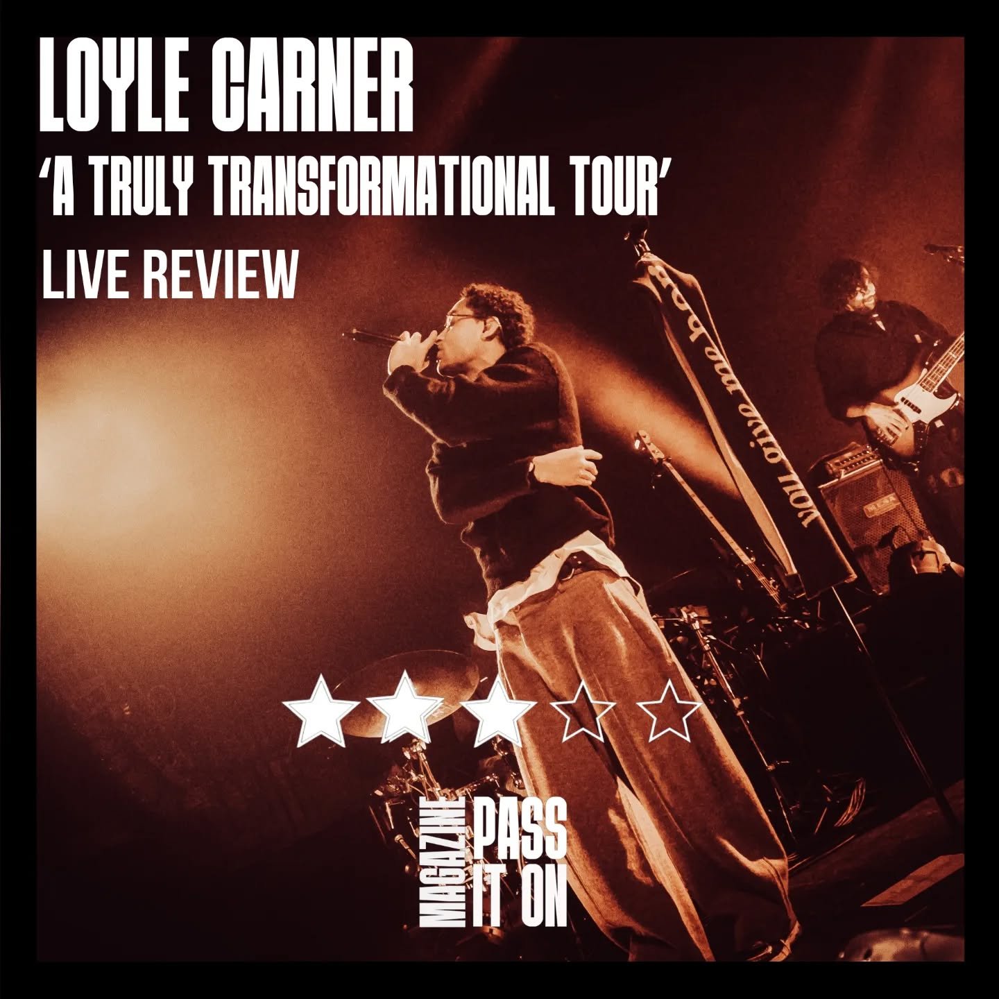 2025 has been a seminal year for one of the UK&rsquo;s brightest (and often referred to as nicest) hip-hop stars, @loylecarner . Mere days after releasing his latest album hopefully!, the South London singer gave a stellar performance on Glastonbury&