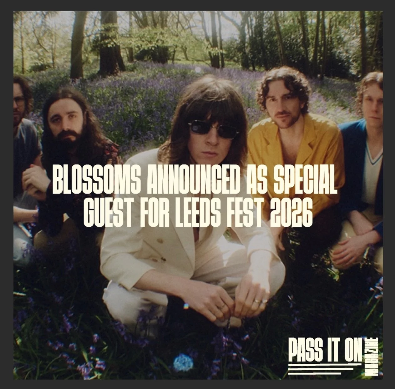 Heading back to Branham park for the 4th time, after 6 years away @blossomsband return to @officialrandl appearing as one of four special guests alongside @skepta @sombr and @rolemodel &hellip; 

2026 is shaping up to be quite the Blossoms Summer 👀
