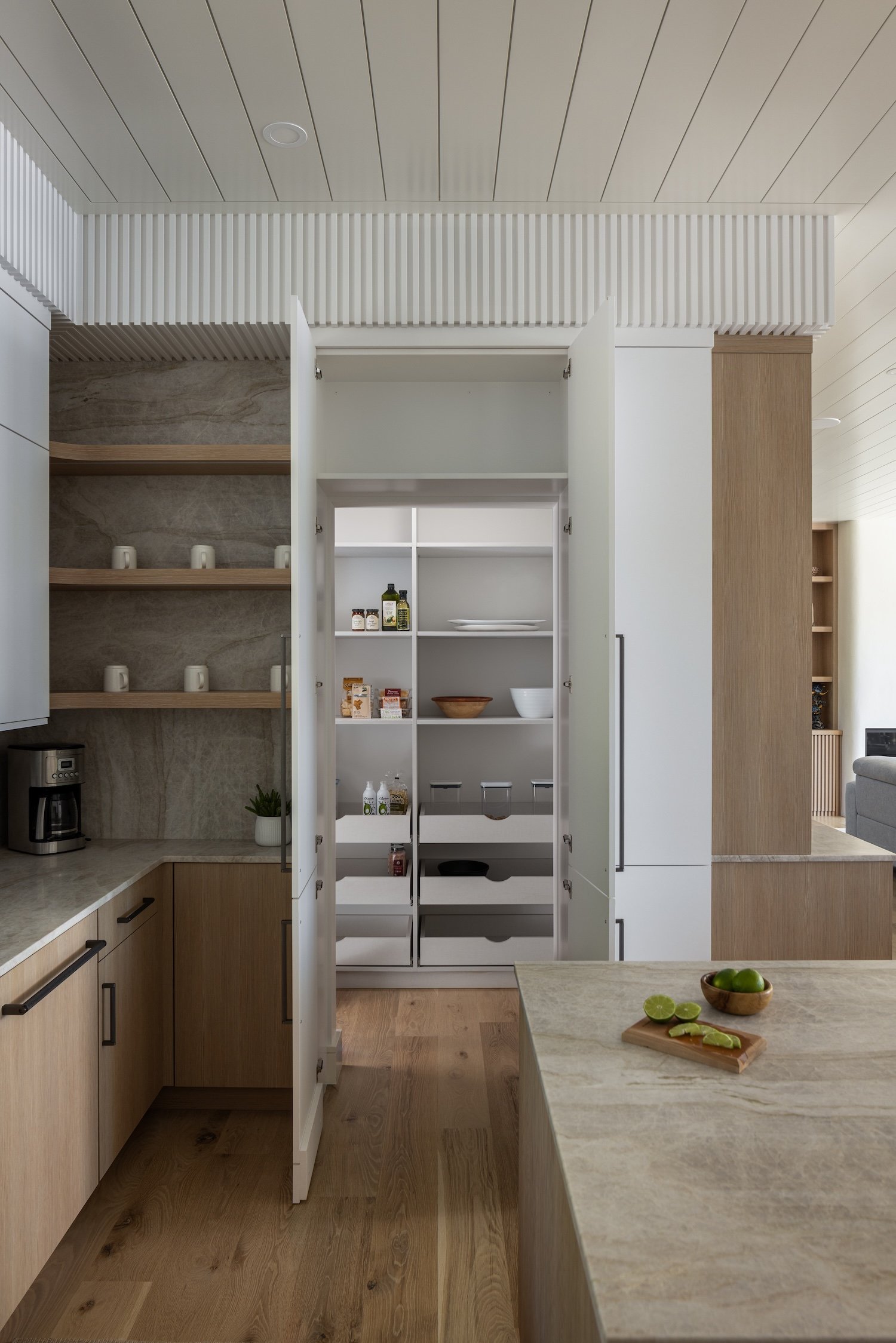 kitchen pantry, storage, built in cabinetry