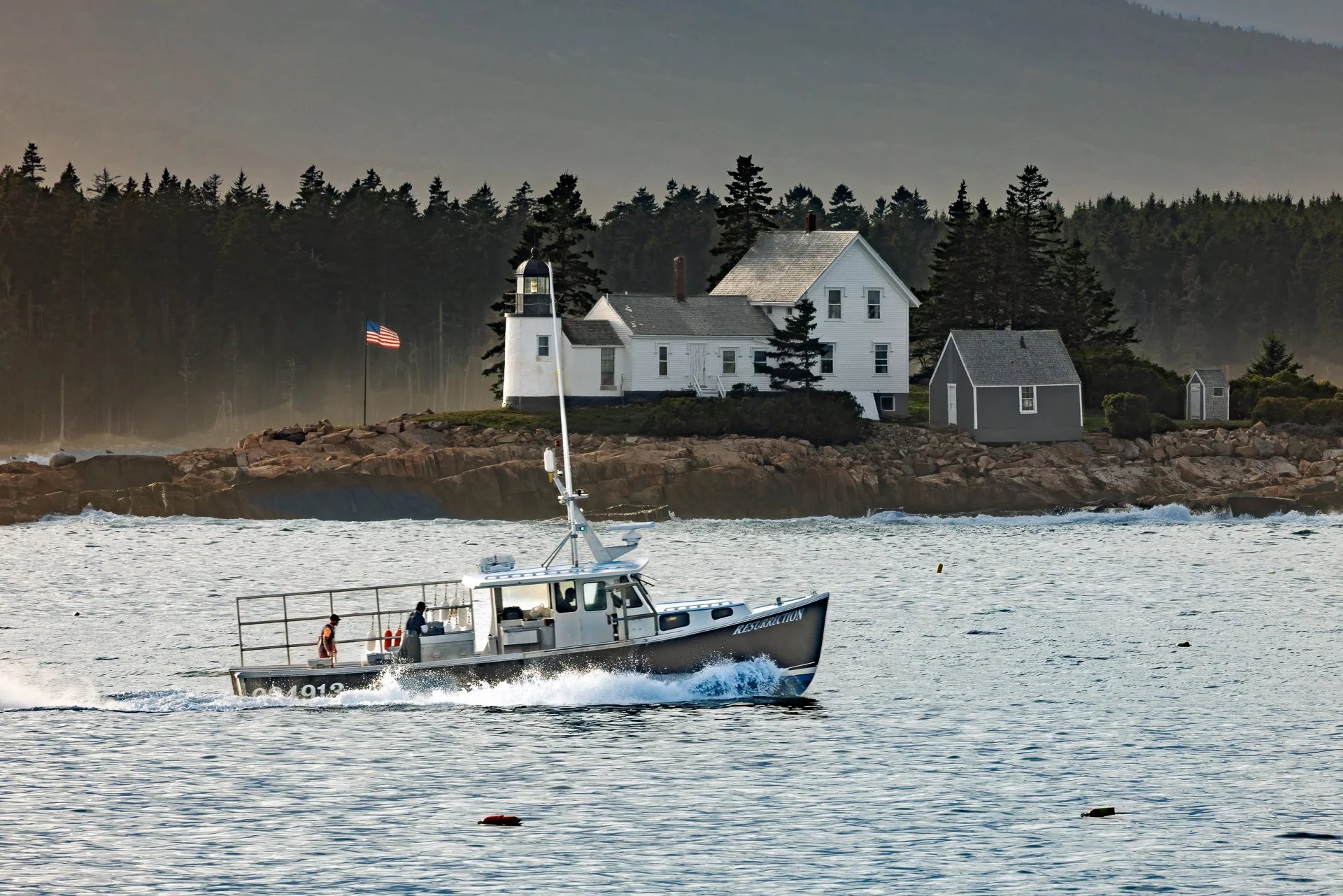 Winter Harbor Lighthouse Mark Island, ME