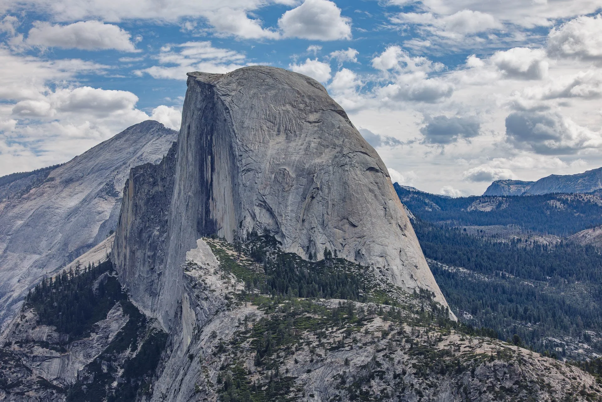 Half Dome from Glacier Point.