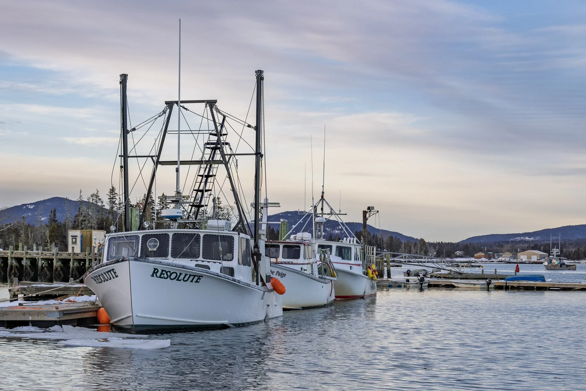 Boats at Bernard Docks