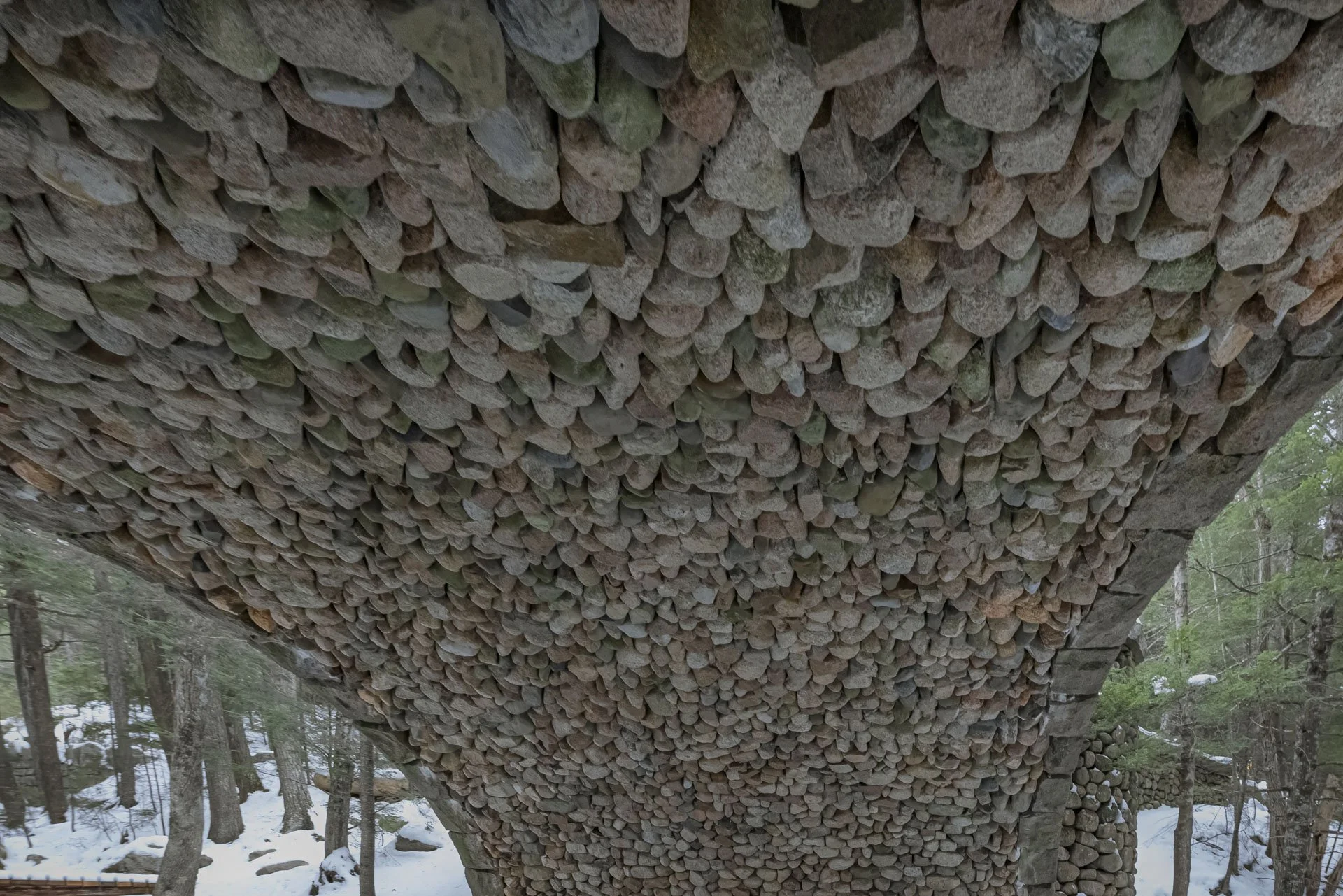 Cobblestone Bridge over Jordan Stream