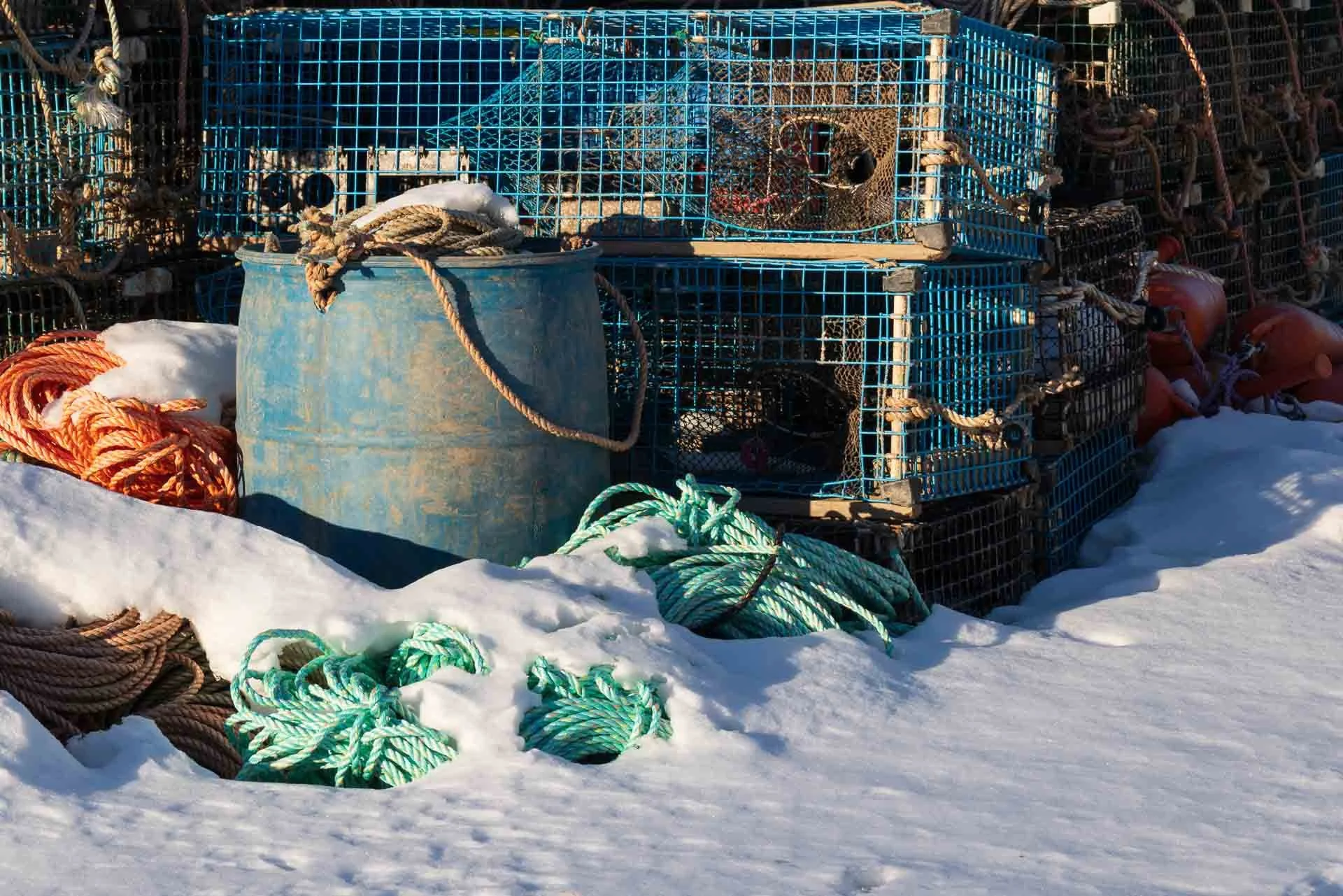 Winter in and around Acadia NP, Prospect Harbor