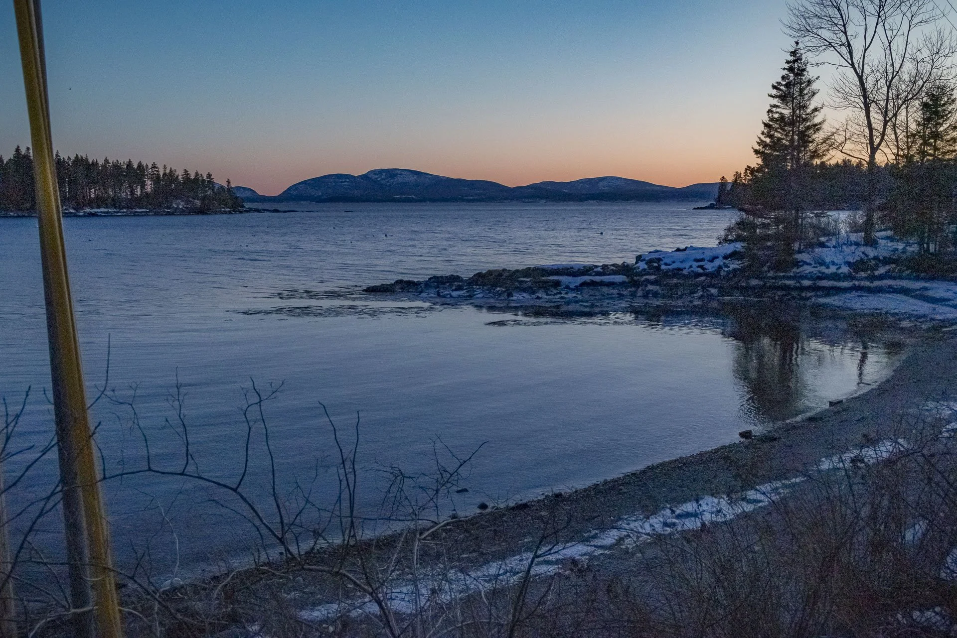 Sunset in Sorrento Harbor