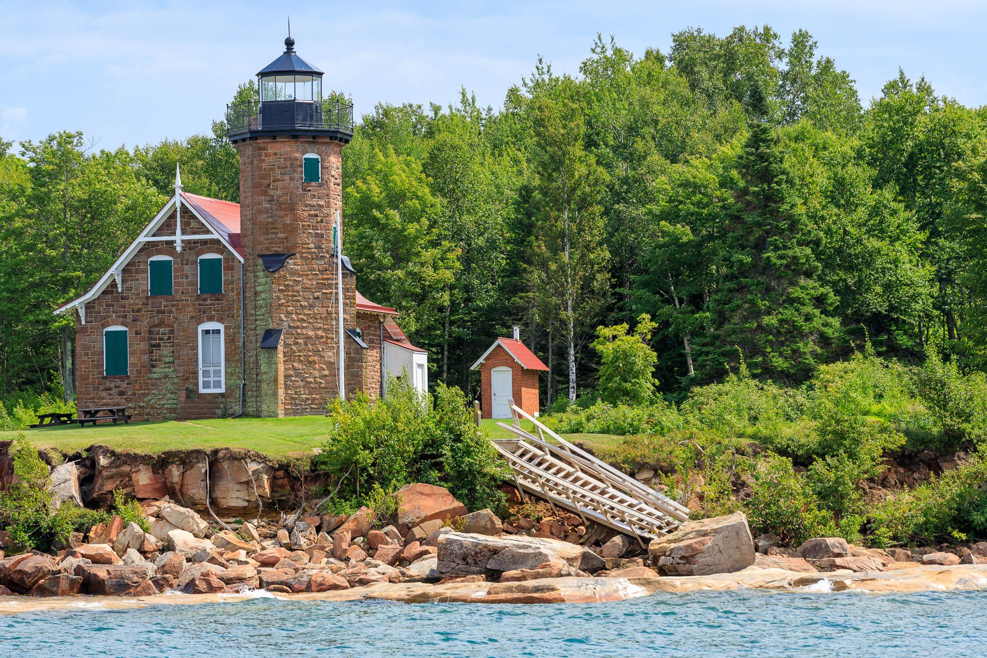 Sand Island Lighthouse W/