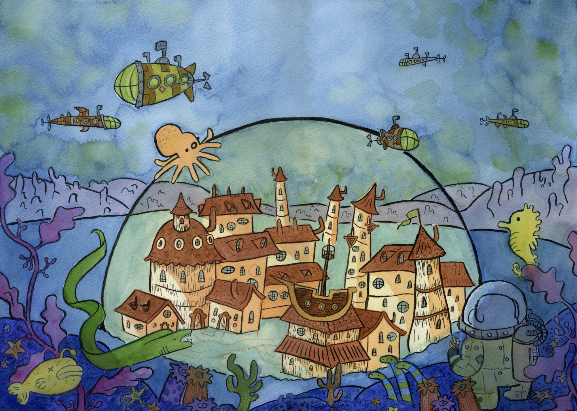 'Underwater City'
2025