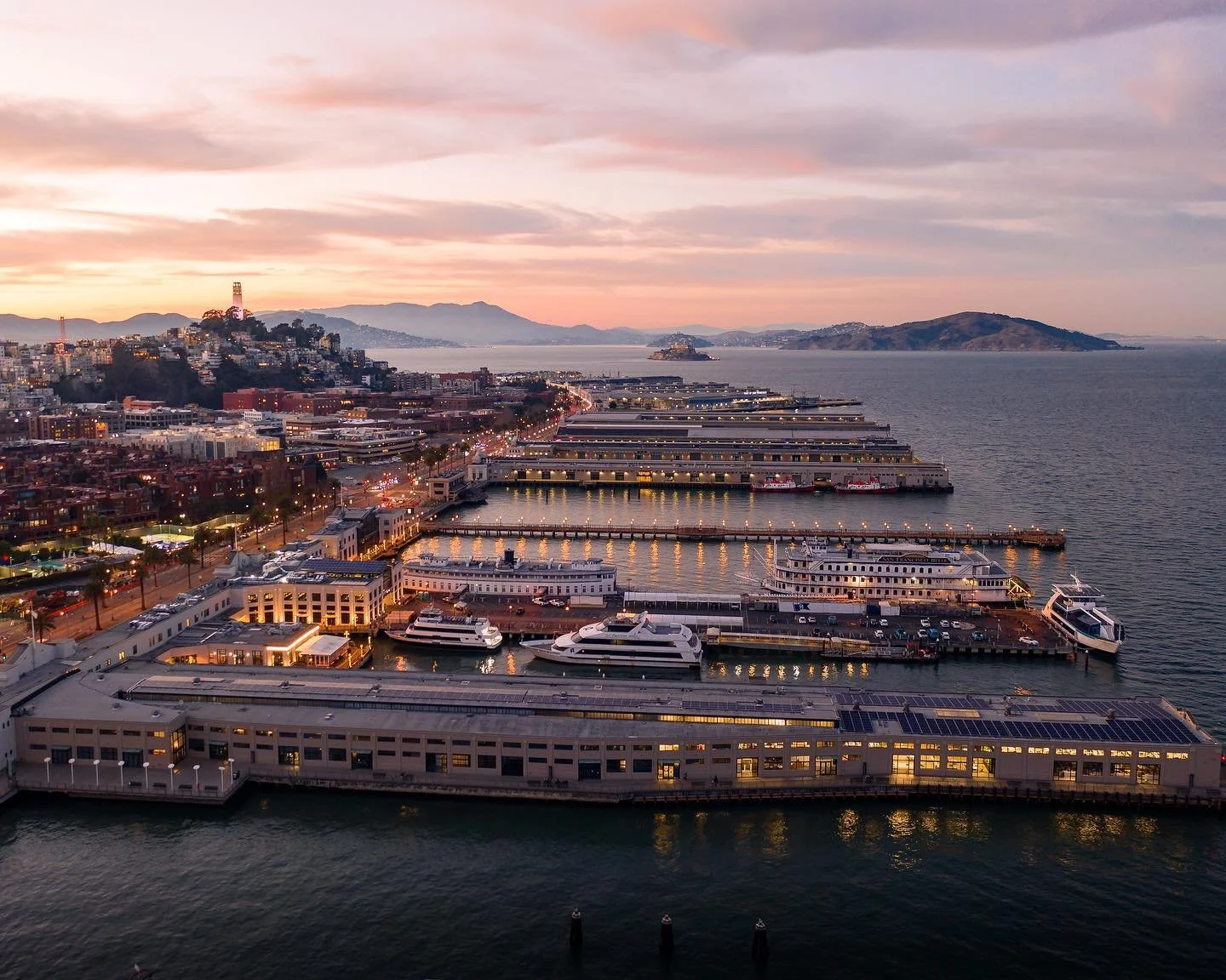 Ferry Building Projection Show