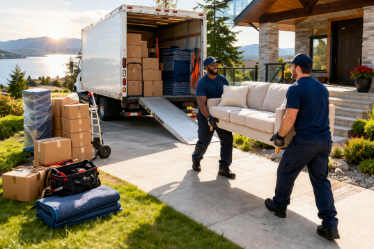 Fast & reliable movers in kelowna and the Okanagan. Request a free quote today