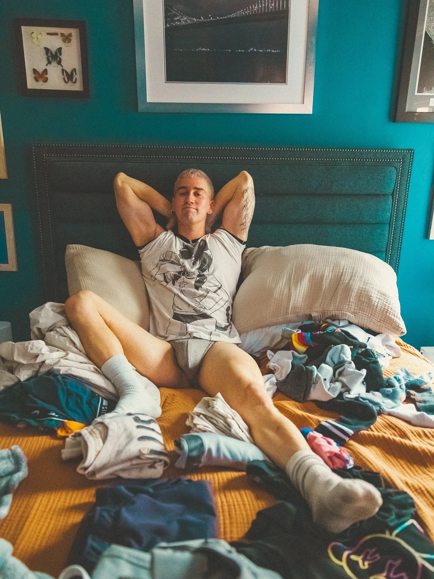 Happy Friday, everyone! Sometimes you just have to sit back, relax, and embrace the chaos. Enjoy the weekend! 🩲👙🧦🩳
.
. 
. 
.
.
Model: @slamborg 
.
.
.
.
.
.
.
.
.
.
#portraits #photography #sanfrancisco #malemodel #sfgay #fall