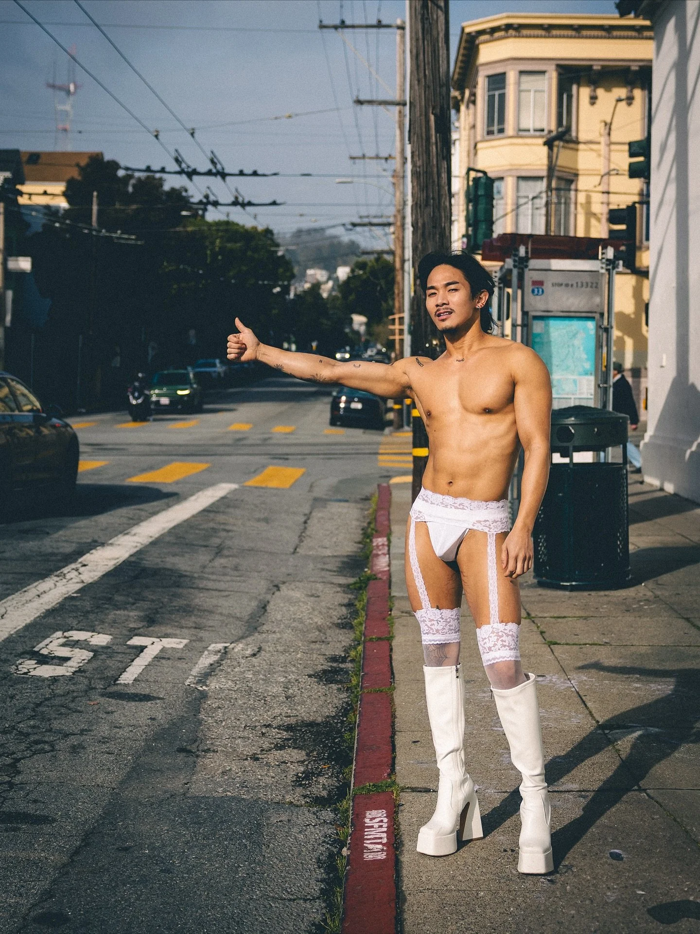 Happy Thursday! Party like there’s no tomorrow. Stay cool SF.
.
. 
. 
.
.
Model: @edriclamar 
.
.
.
.
.
.
.
.
.
.
#portraits #malefashion photography #sanfrancisco #malemodel #sfgay #fall