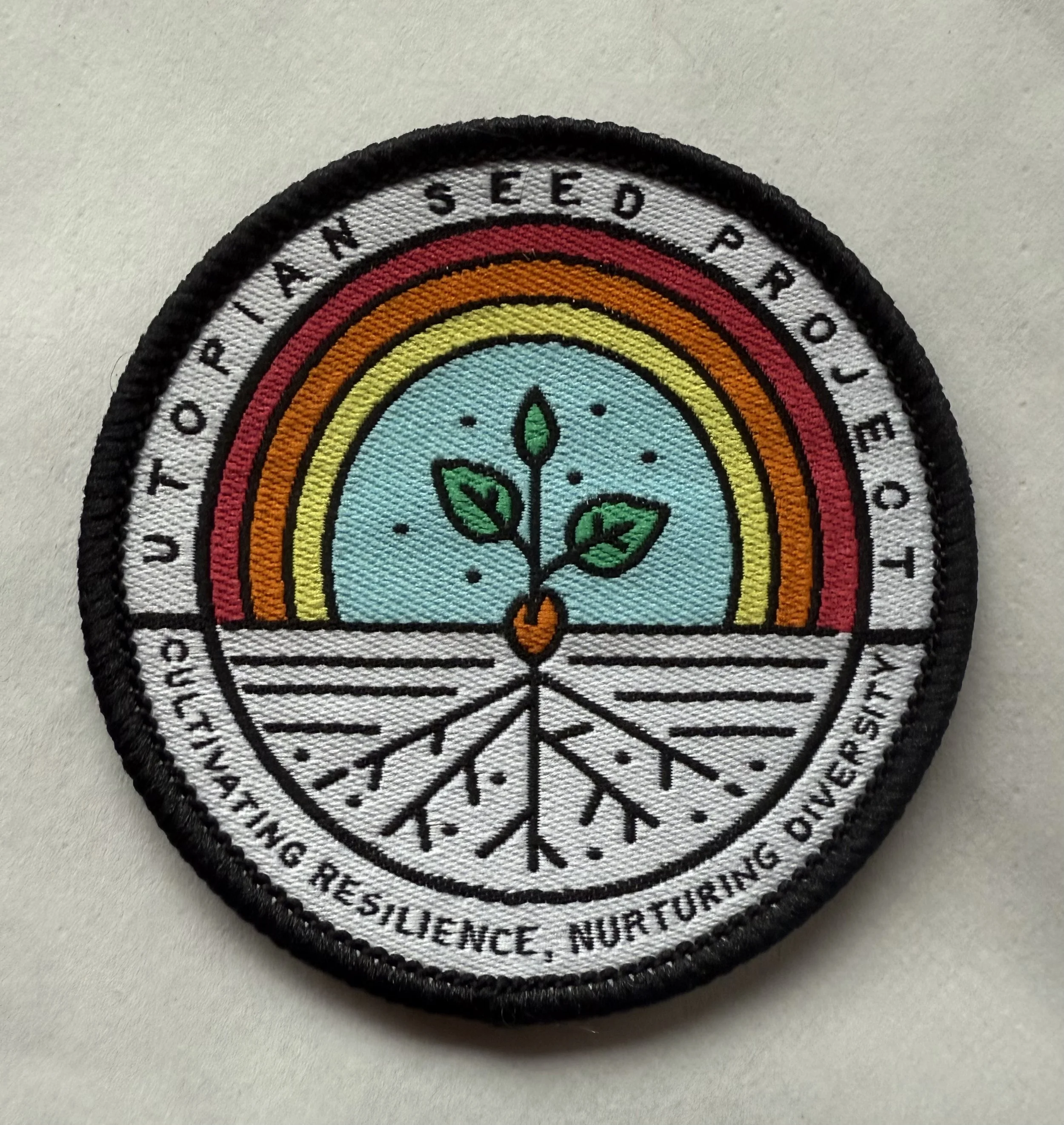 Stitched Patch - Utopian Seed Project