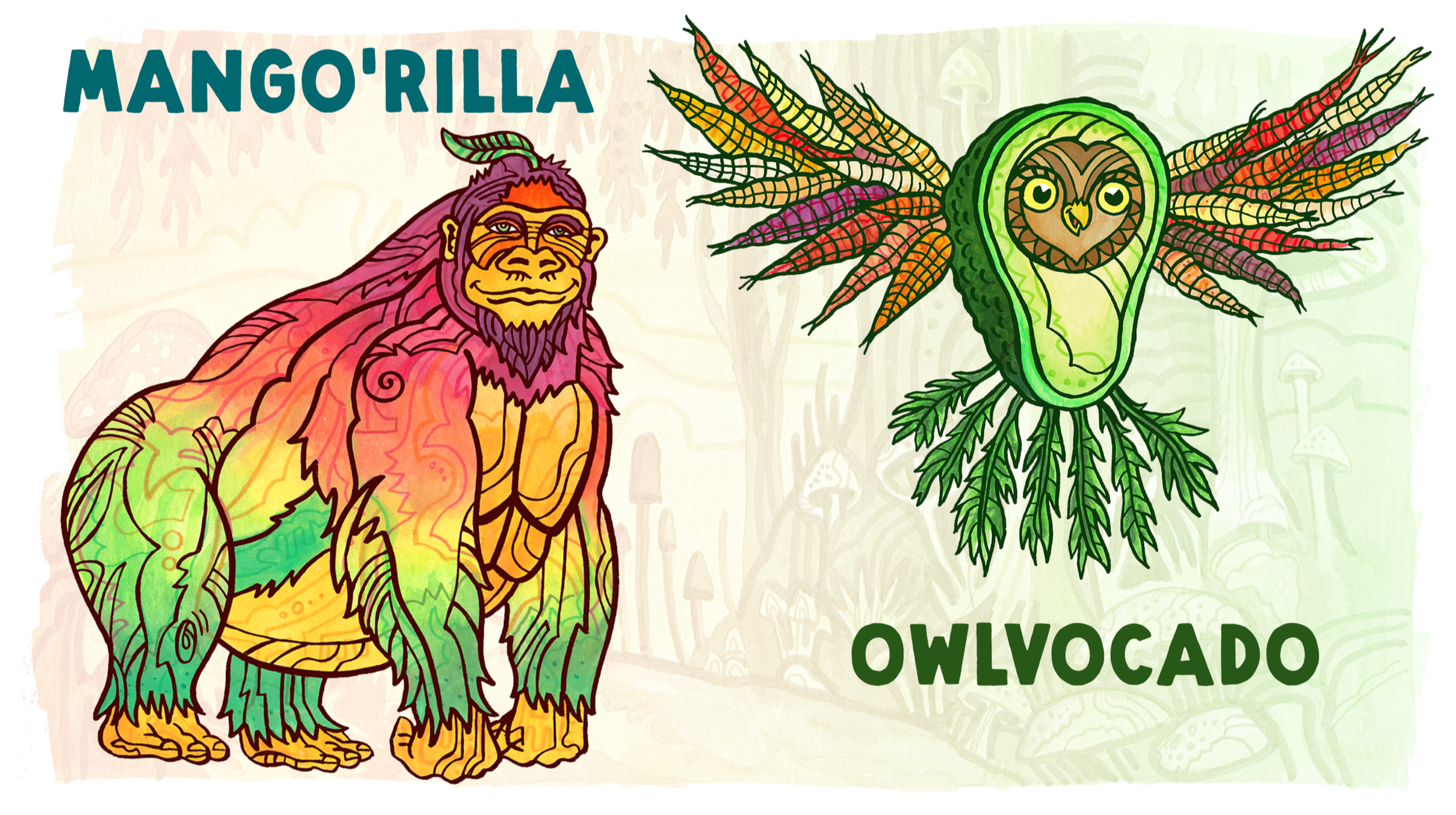 Mango'Rilla Owlvocado