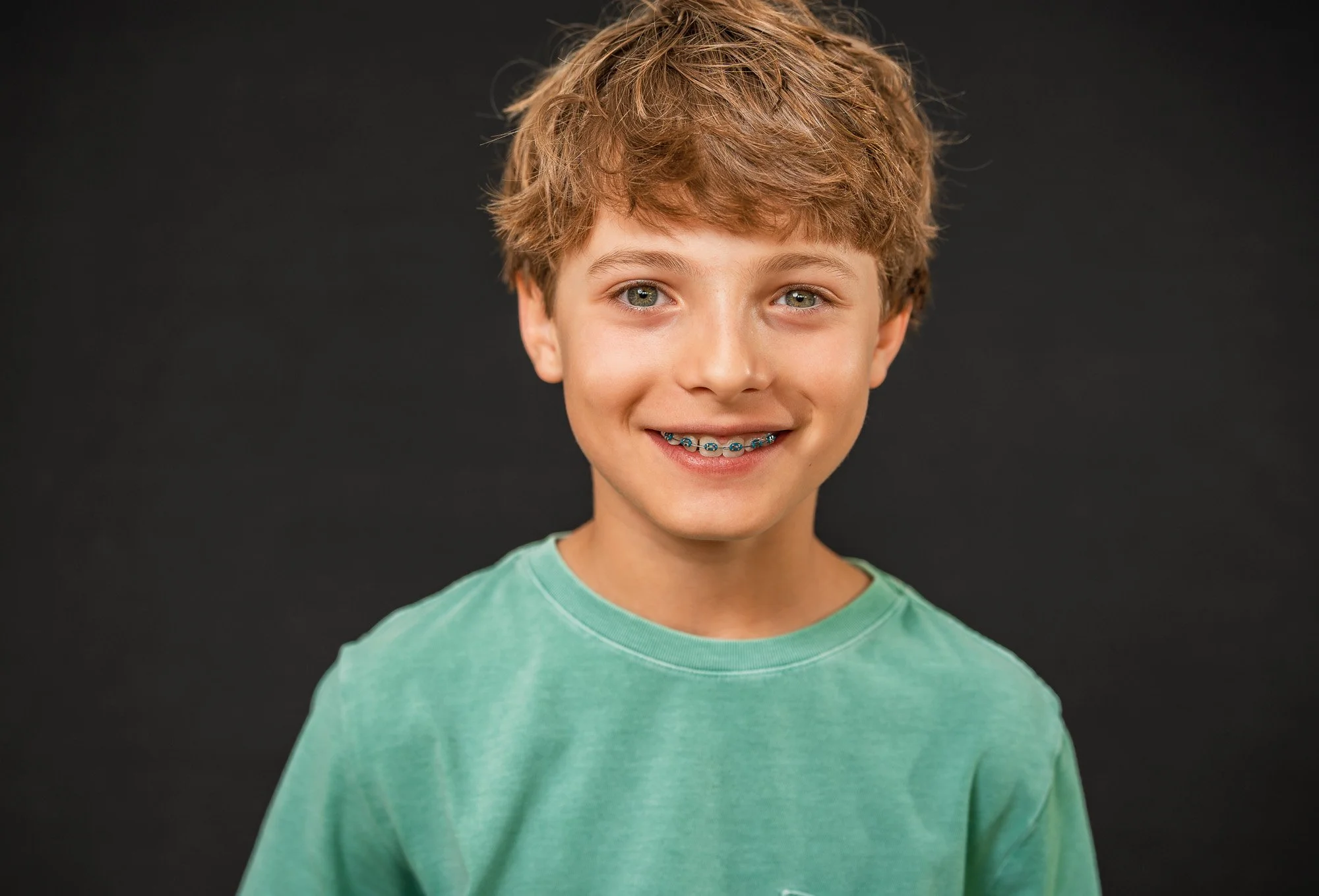 Middle School boy taking school photos with Forever My Media