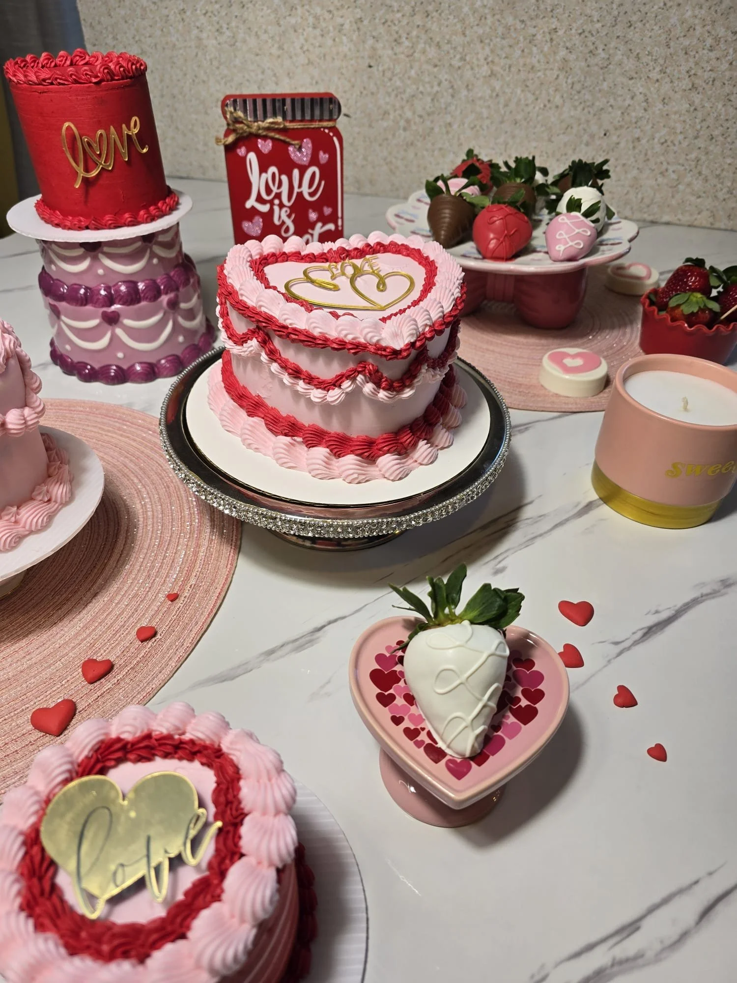 Taller pastelería mini cakes Boston por Valrett Cake.