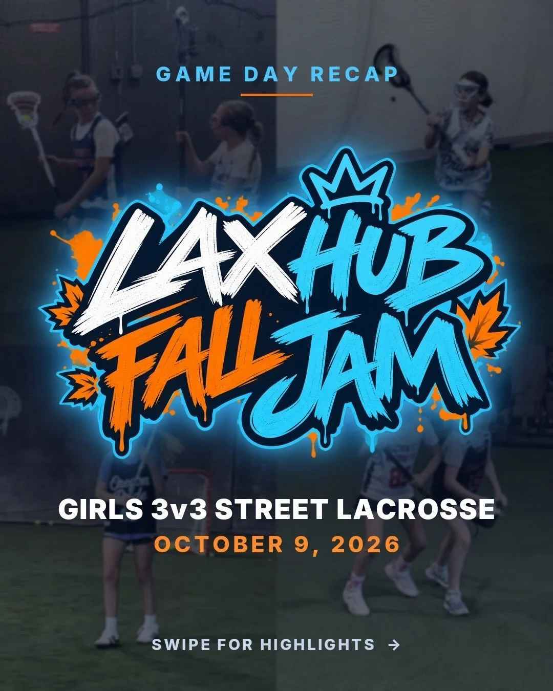 LAX HUB FALL JAM: that&rsquo;s a wrap!

What a weekend of 3v3 street lacrosse. Two turfs ran nonstop, the games were fast, and the players ran the show. No coaching from the sidelines meant players made their own calls, worked together and figured it