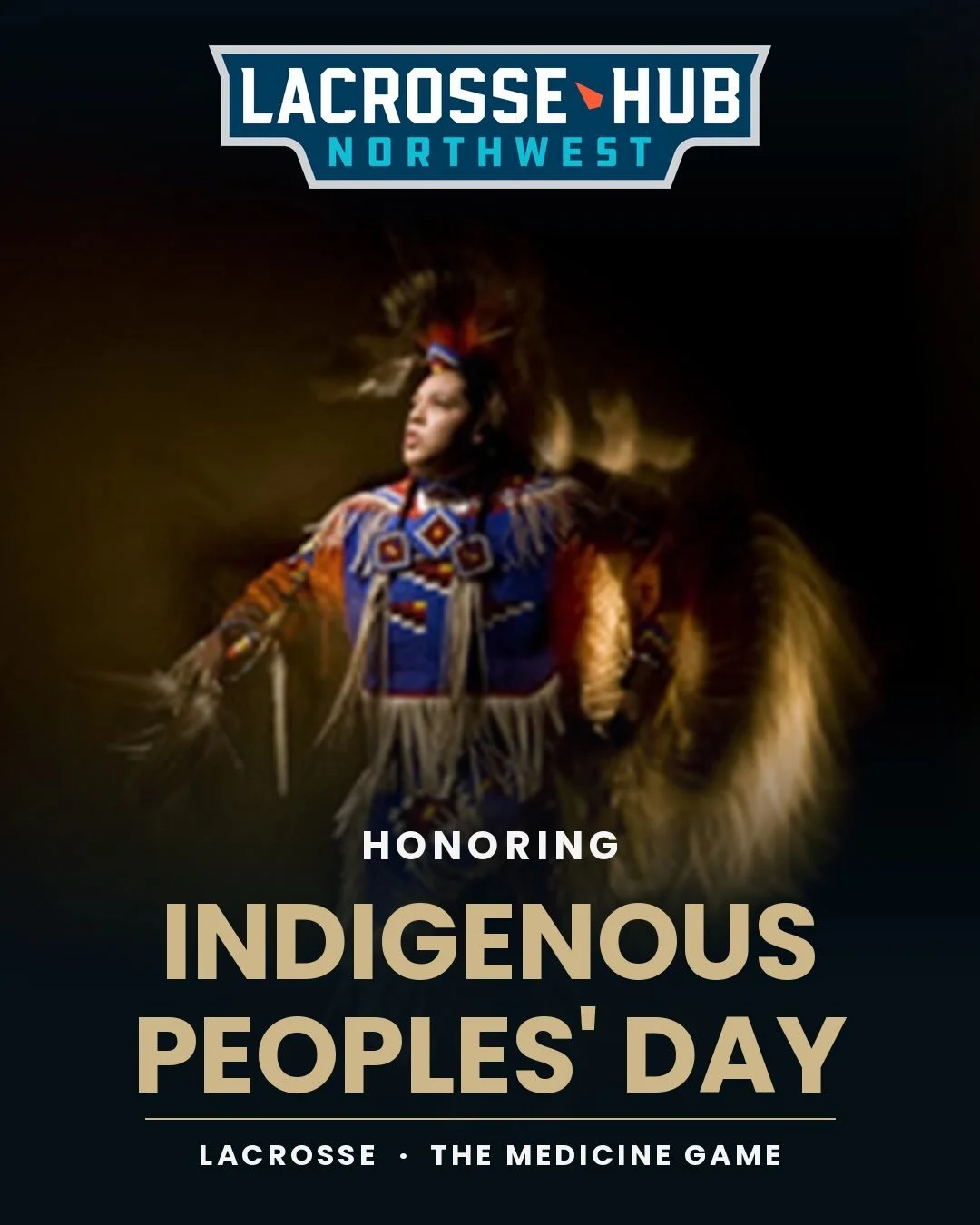 Today we celebrate Indigenous Peoples&rsquo; Day and honor the Indigenous peoples of these lands, past, present and future.

Lacrosse is a Native American game. Long before it was played in schools and colleges, it was played by Indigenous nations ac