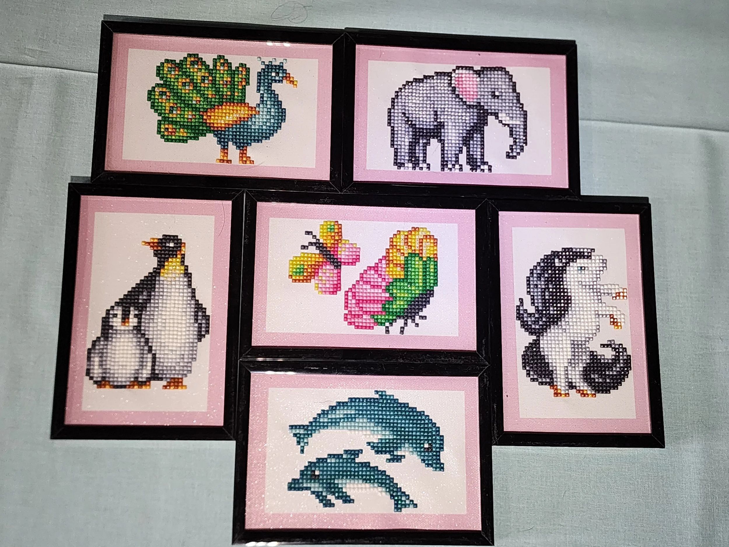 Set of 6 animals
