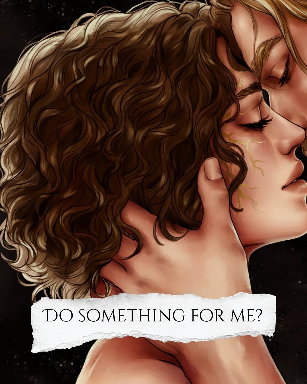 Anything.   If that&rsquo;s not the answer, I don&rsquo;t want to hear about him, ok boo? 
 Kissed by the Gods, the first book in the Eternal Wars Romantasy Series, is out now.  
Tropes you&rsquo;ll eat up:  🖤 Forced Proximity 🖤 He Falls First 🖤 B