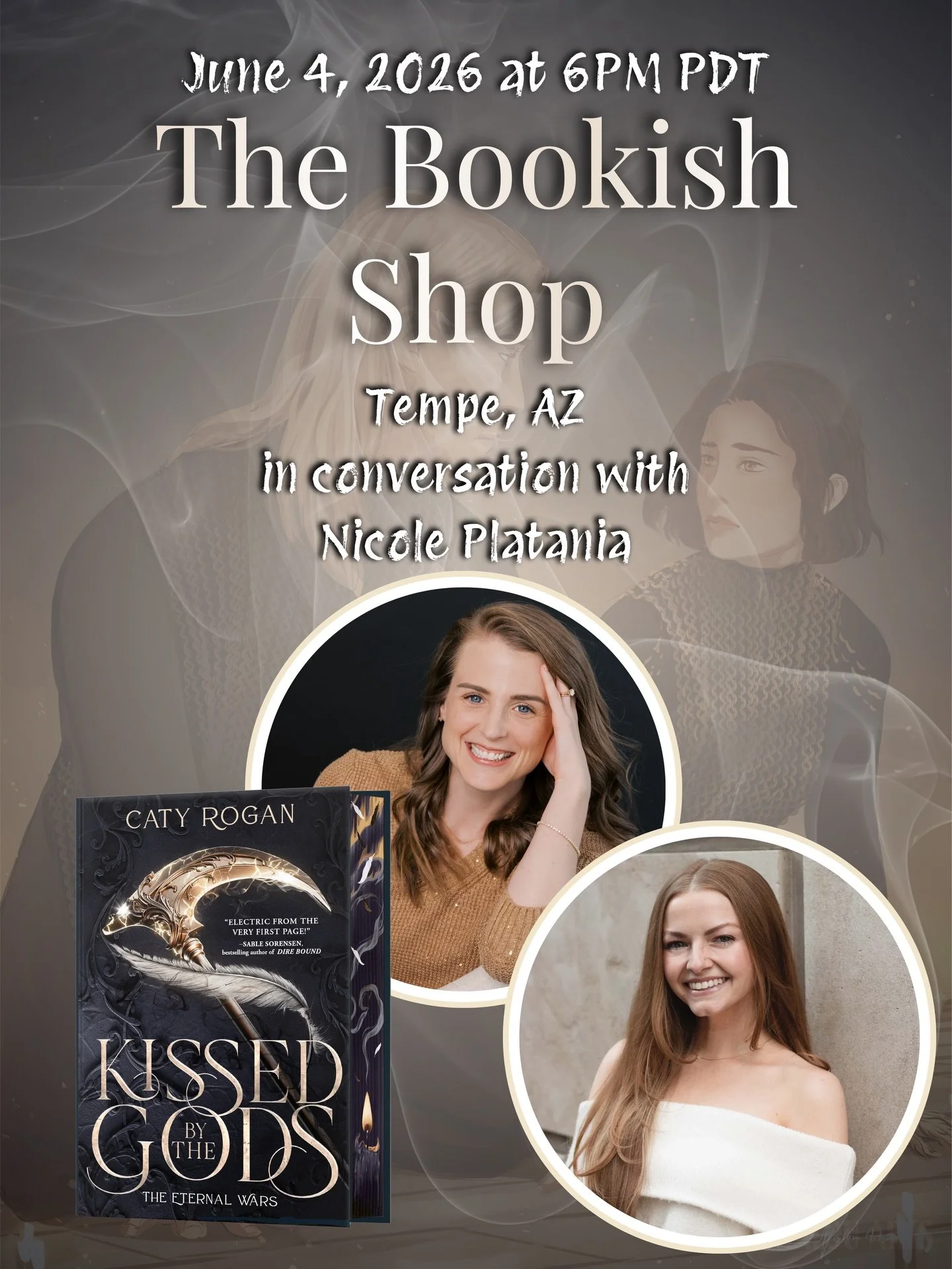 Overwhelmed with gratitude barely even explains it 🥹

The last physical stop on my book tour will be at @thebookishshop alongside @bynicoleplatania and I&rsquo;m so utterly in disbelief that tickets are already sold out 😭 @thebookishshop has gracio