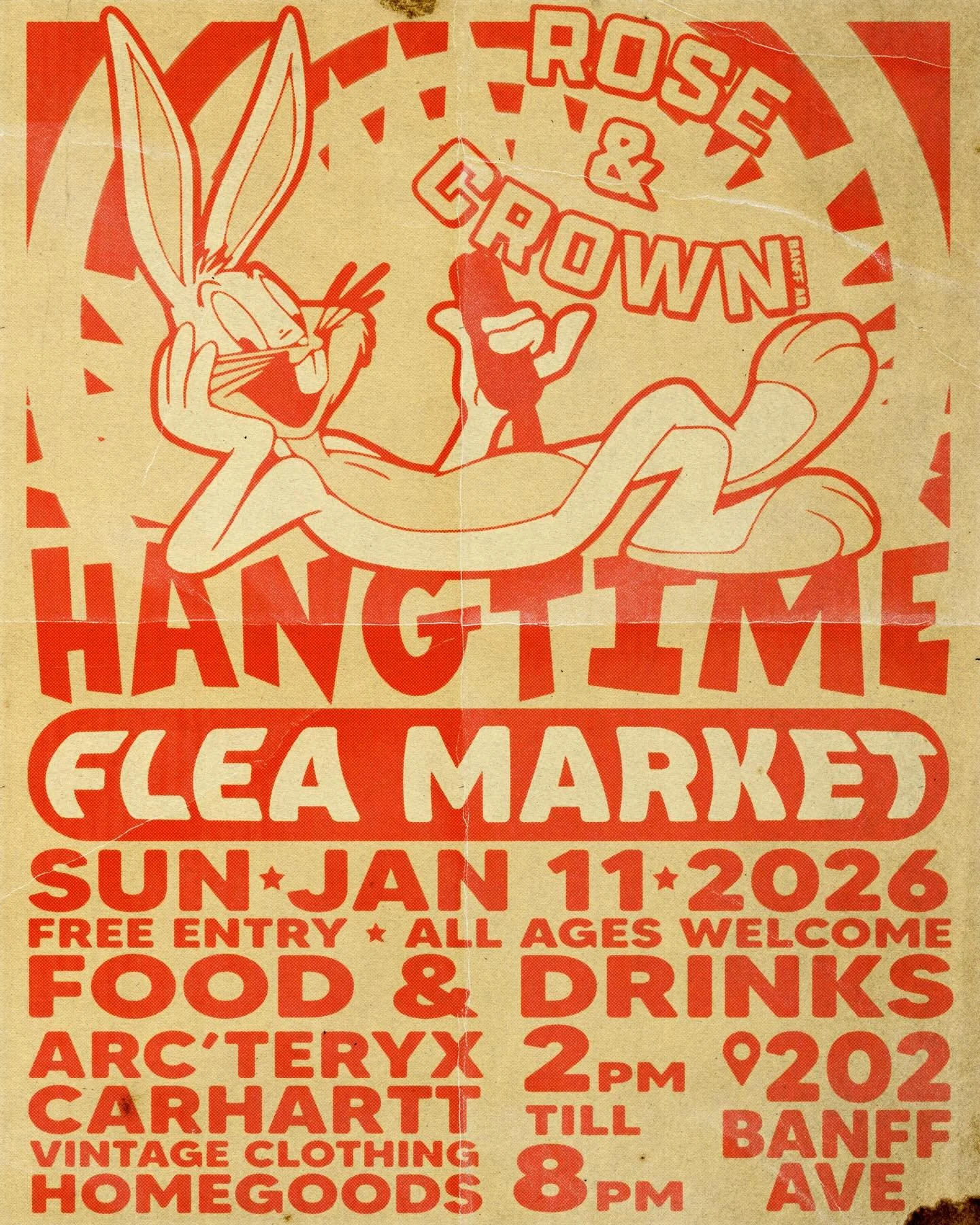 We are More than a market, Hangtime is a community.

Supporting reuse, local vendors, and good vibes at @hang_time_flea .

@roseandcrownbanff 

2:00pm - 8:00pm

All ages