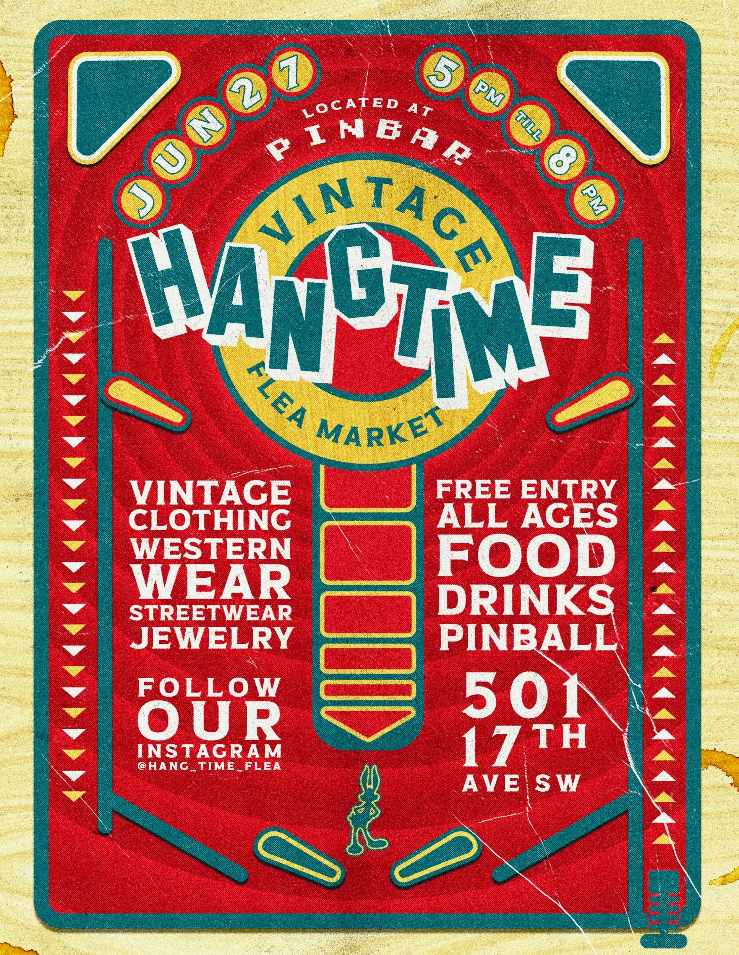 Good people, vintage finds, cold drinks, and an evening on the outside patio. Come hang out, dig through some great finds, and enjoy a summer night with us.

@pinbaryyc 

June 27th. 5&ndash;10 PM.