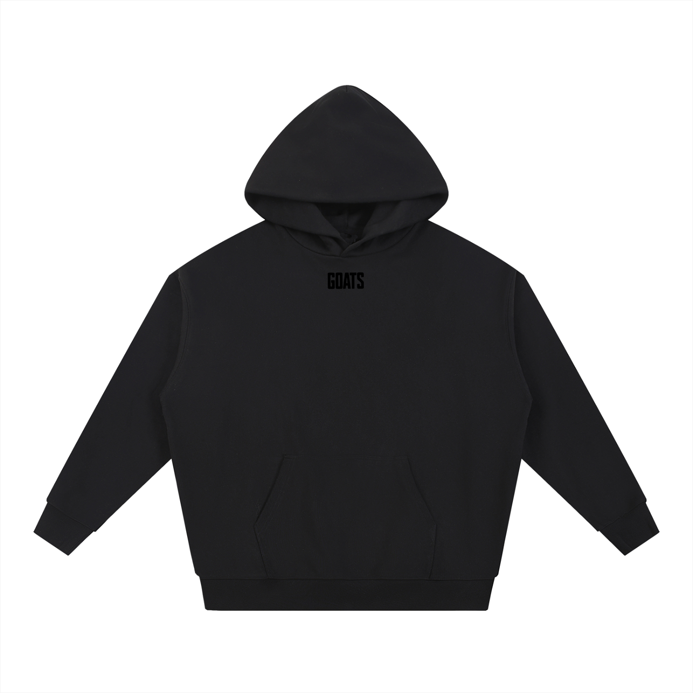 Black on Black Classic Logo Hoodie