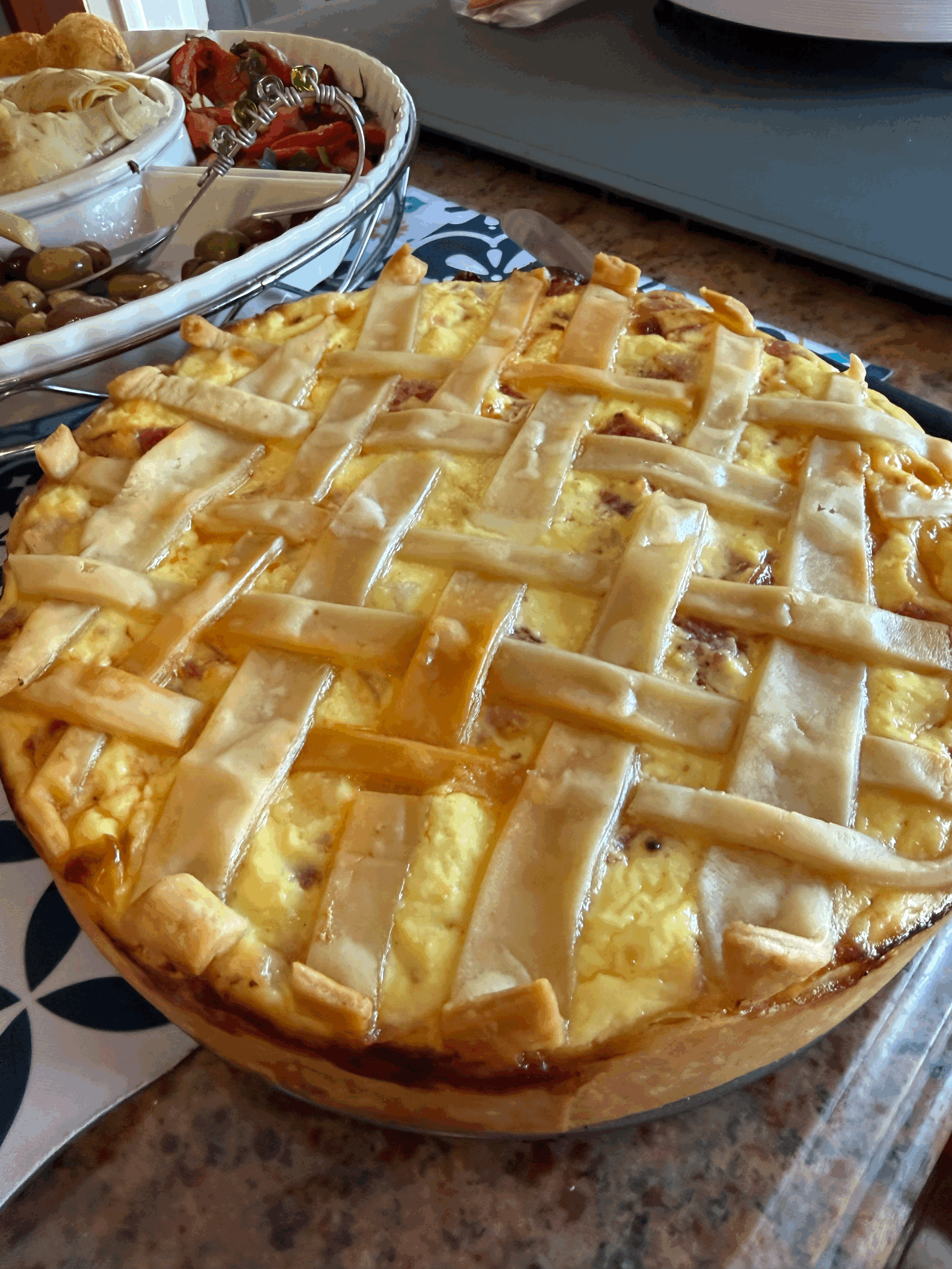 Pizza Rustica (Savory Easter Pie)