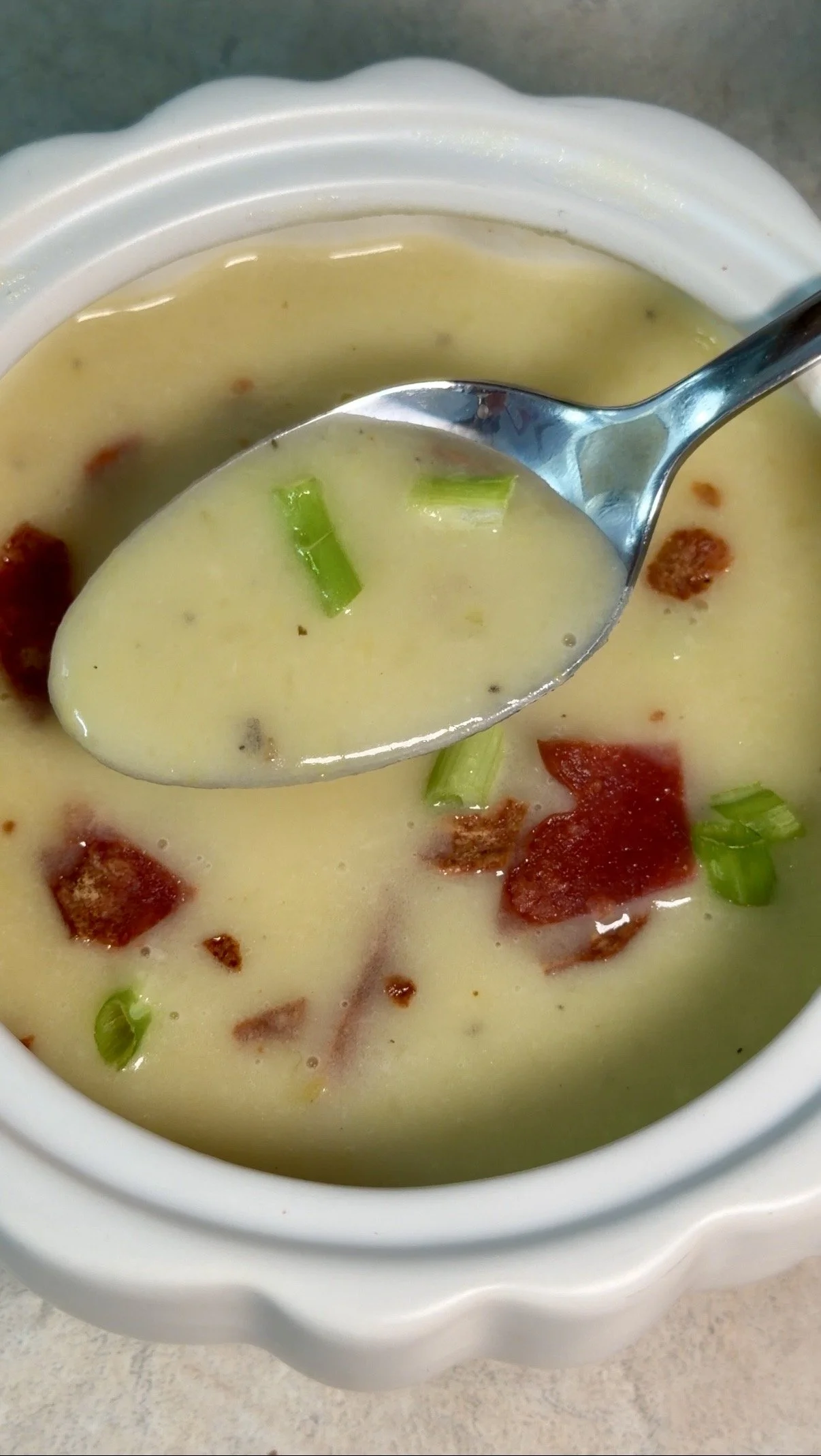 Creamy Potato Leek Soup