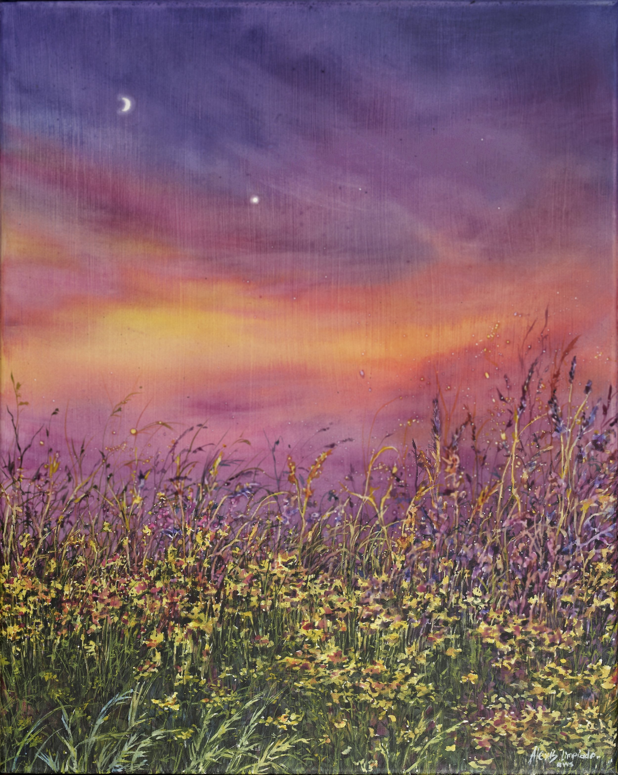 Just Before Nightfall-Museum Quality Print