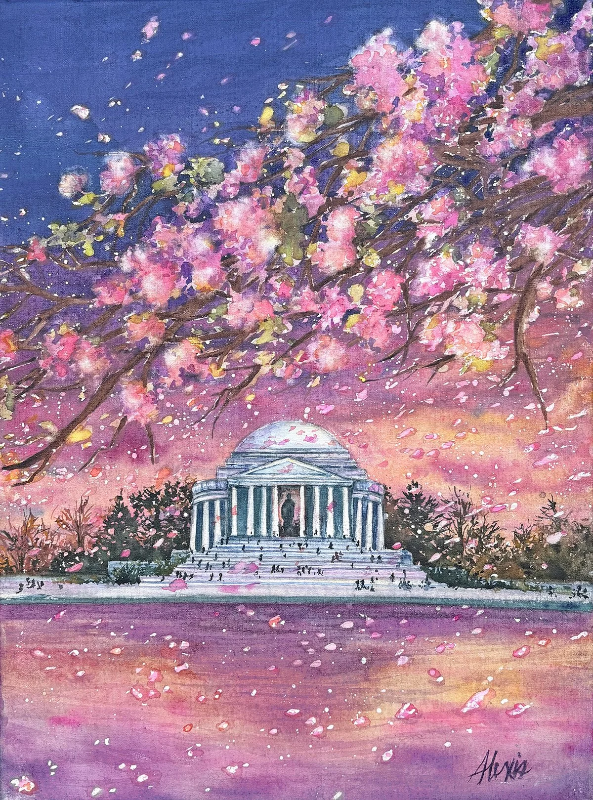 DC In Bloom-Museum Quality Print
