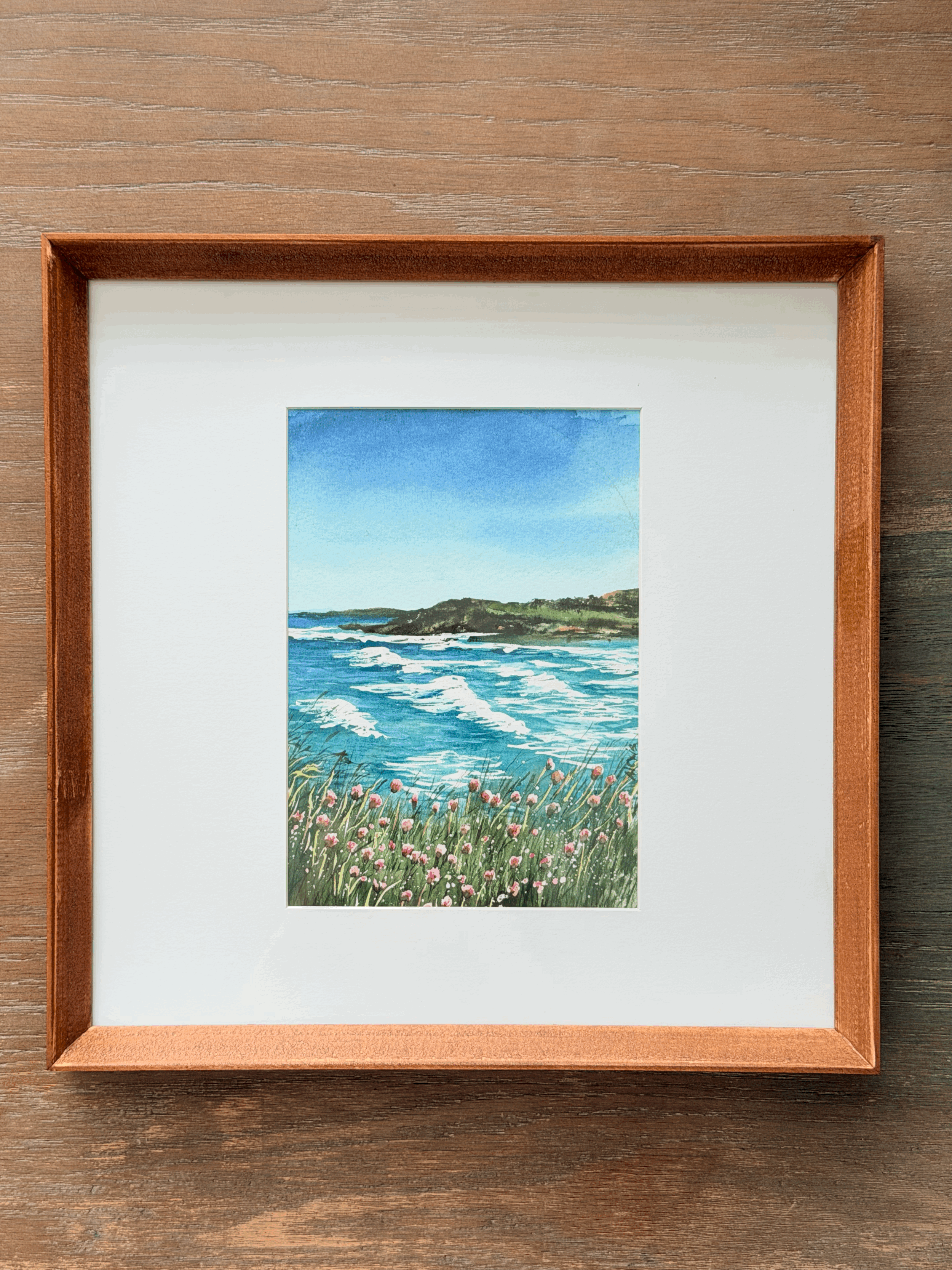 Away To The Sea - Framed Original