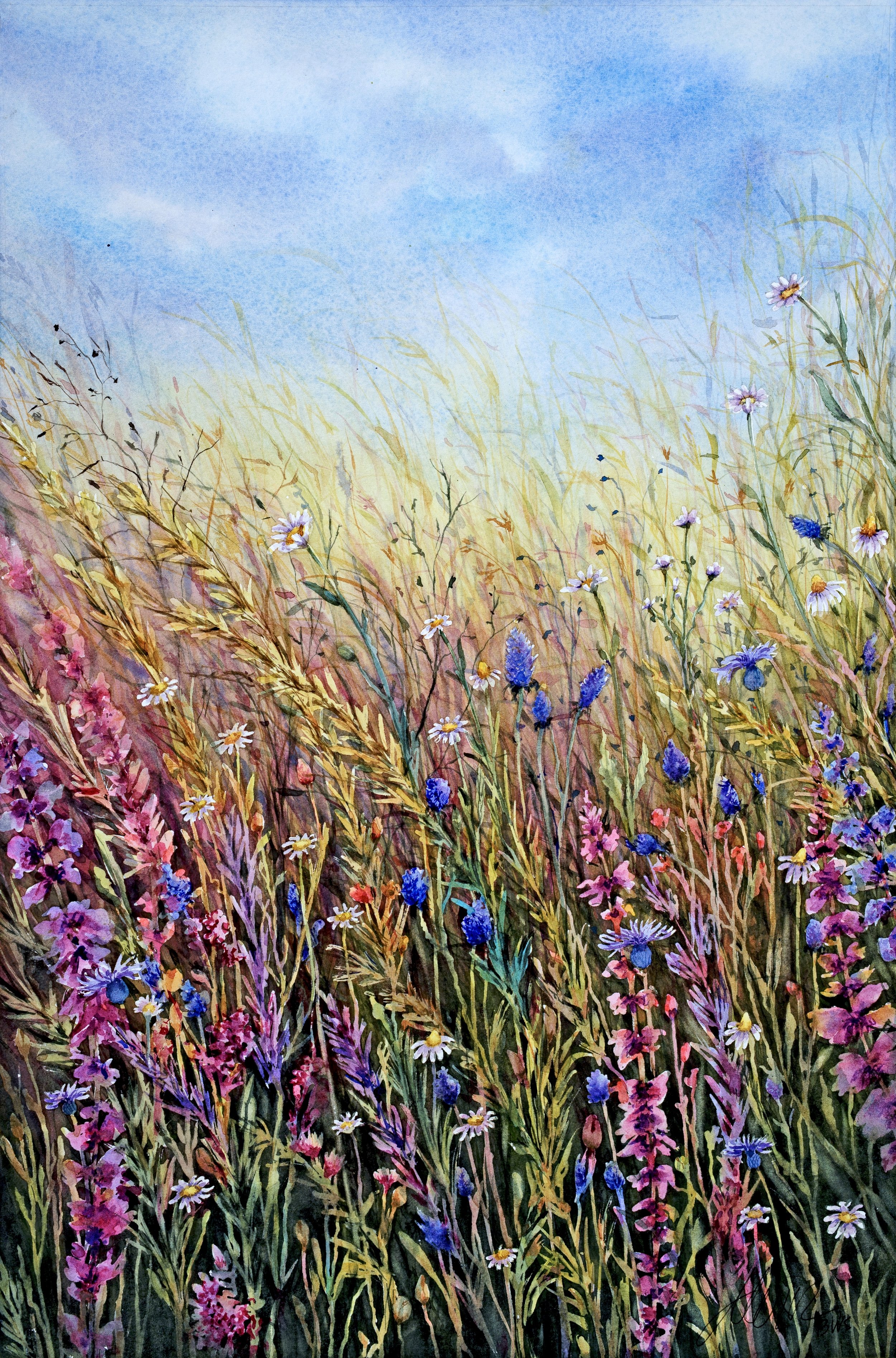 Wildflowers-Museum Quality Print