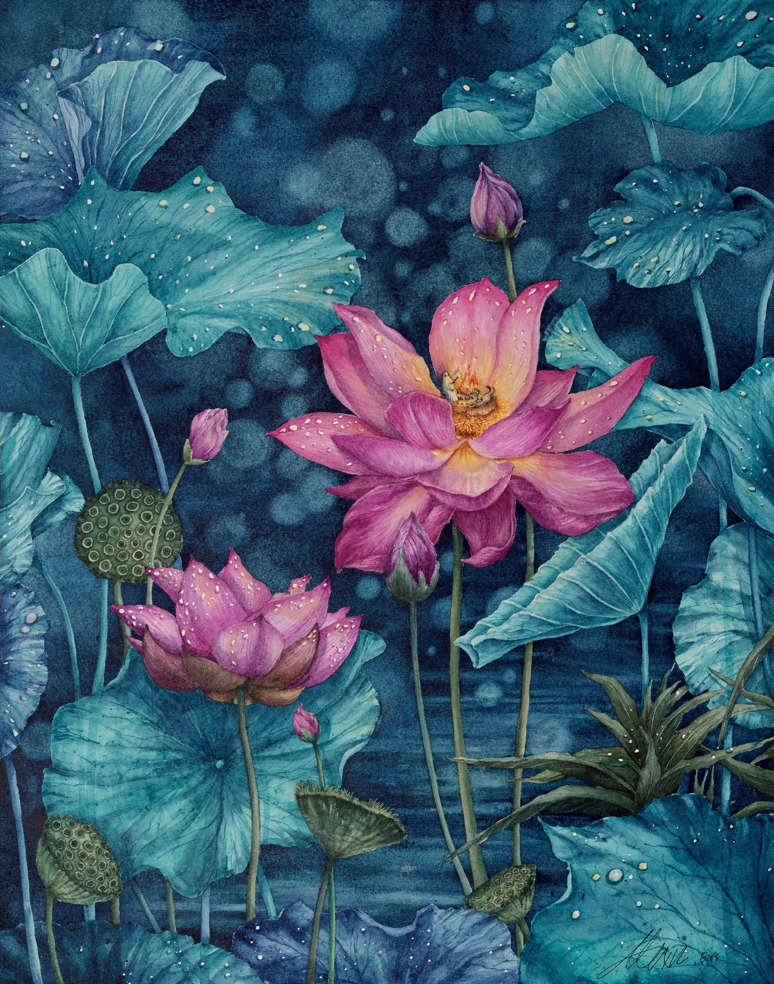 Oh, to be held-Museum Quality Print