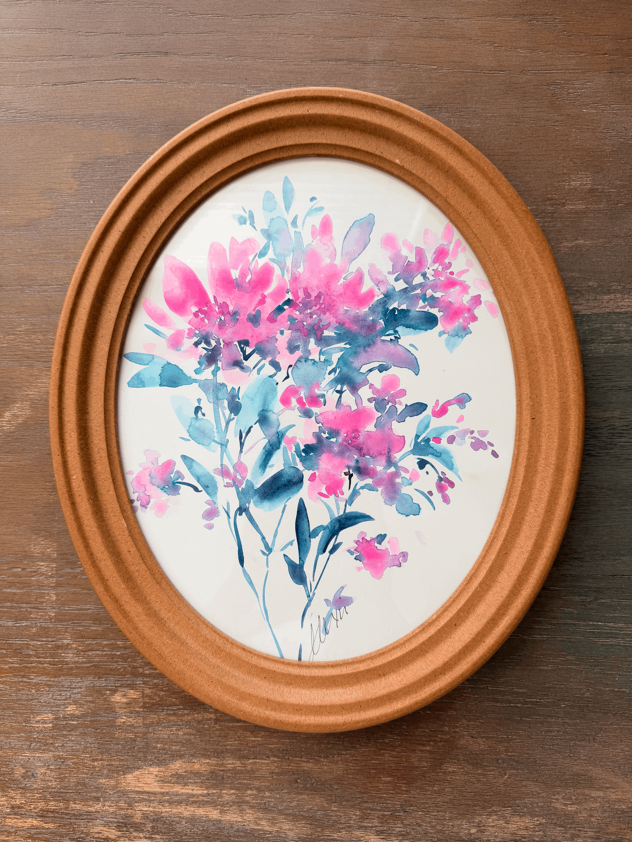 Burst Of Joy - Framed Original