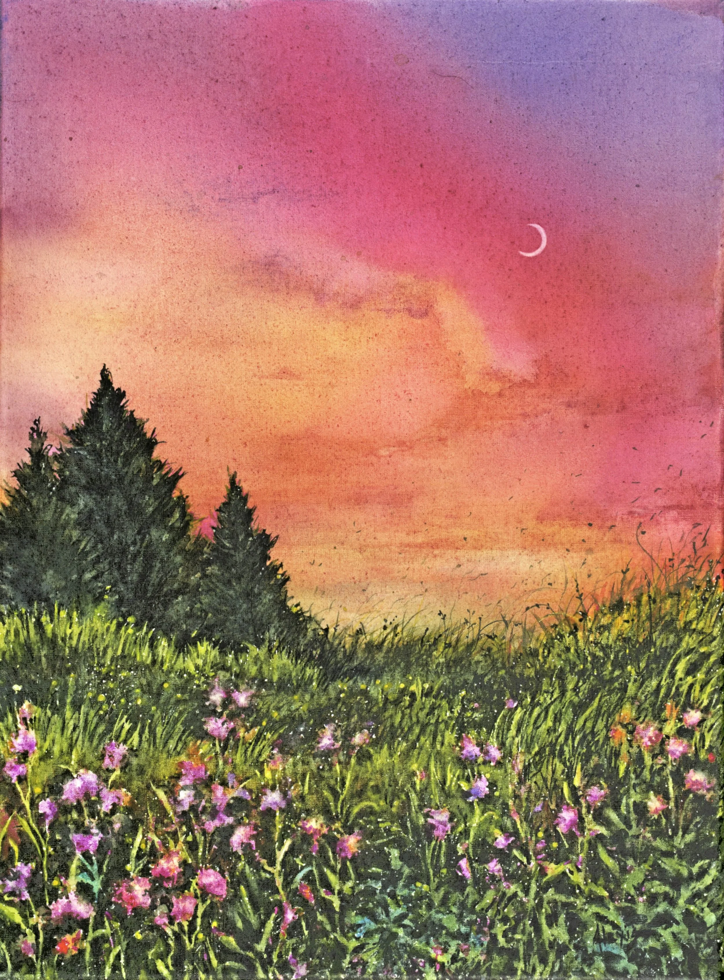 The Blushing Sky-Museum Quality Print