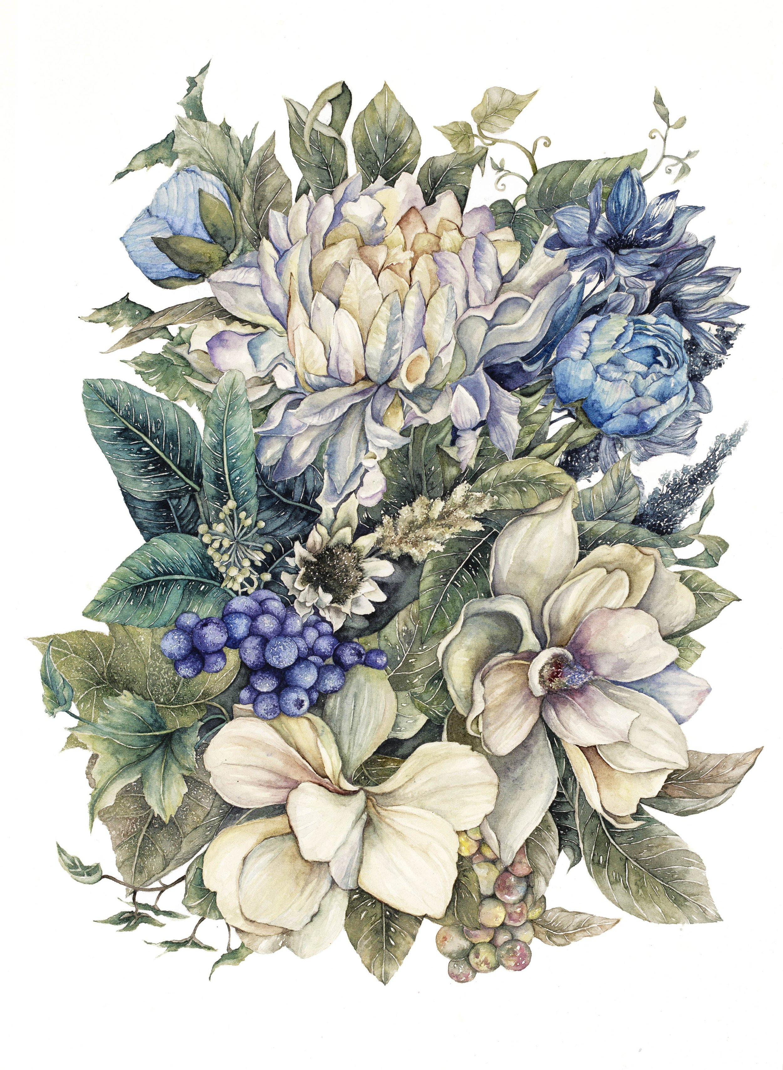 Wild Flowers and Berries